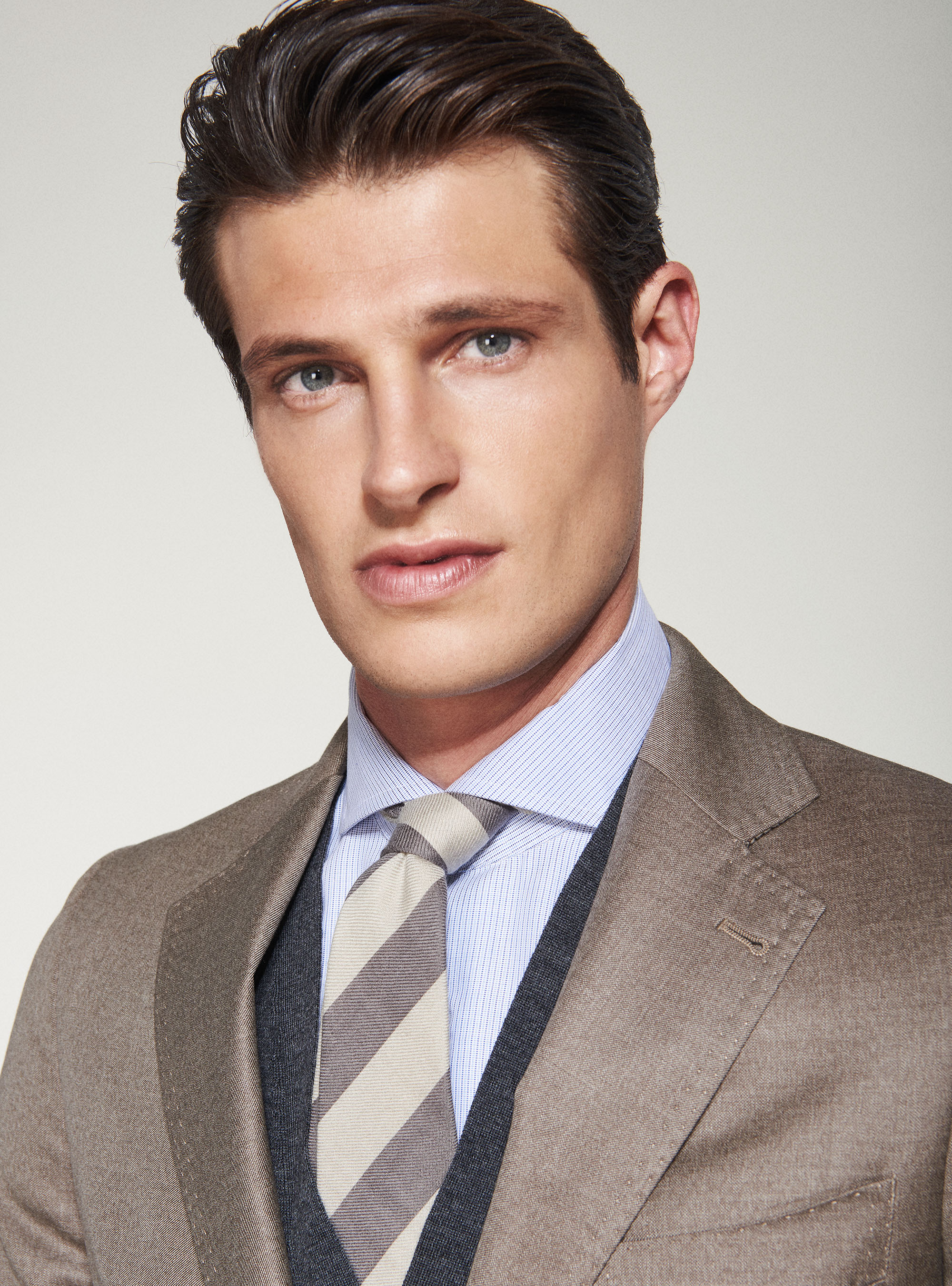 S110's Pure Wool Suit blazer, SAND