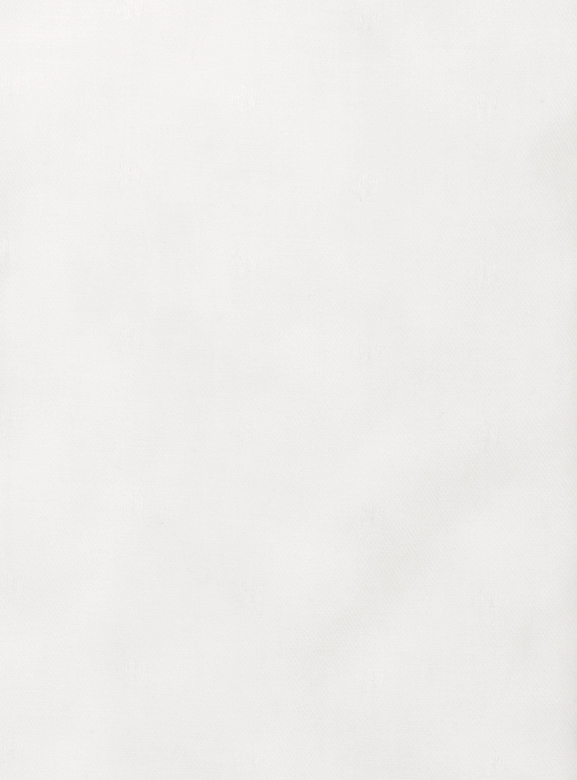 TEXTURED COTTON SHIRT WITH SMALL FRENCH COLLAR, WHITE