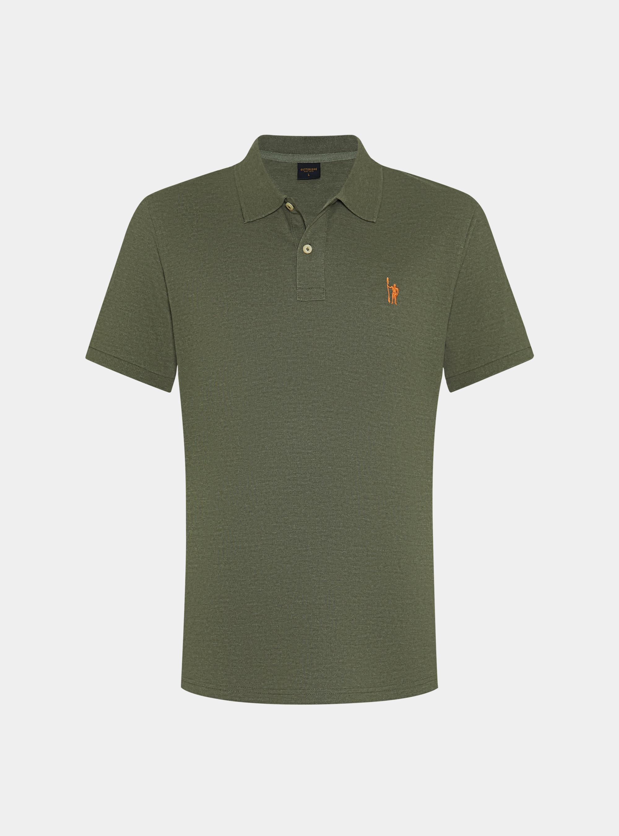 Polo classica in piquet, SALVIA 0602C