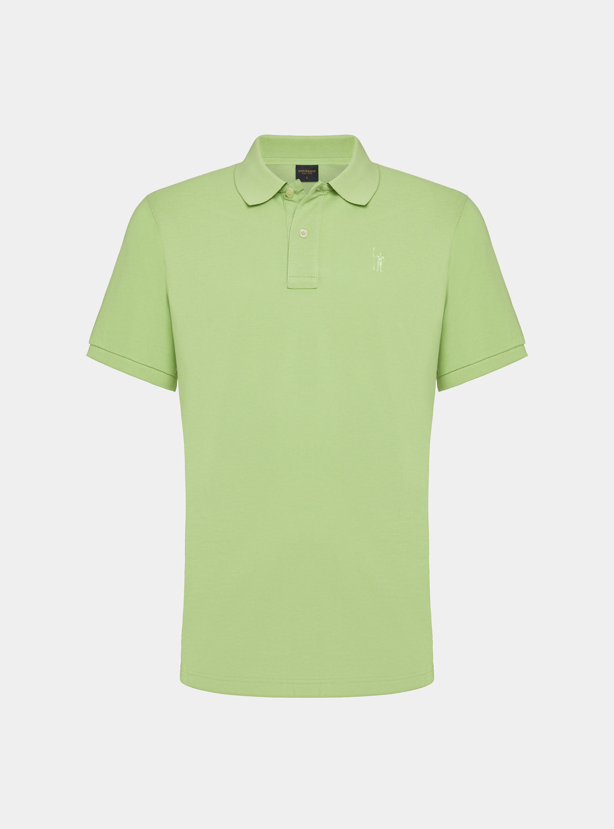 Classic piqu&eacute; polo shirt, 0620C VERDE CHIARO