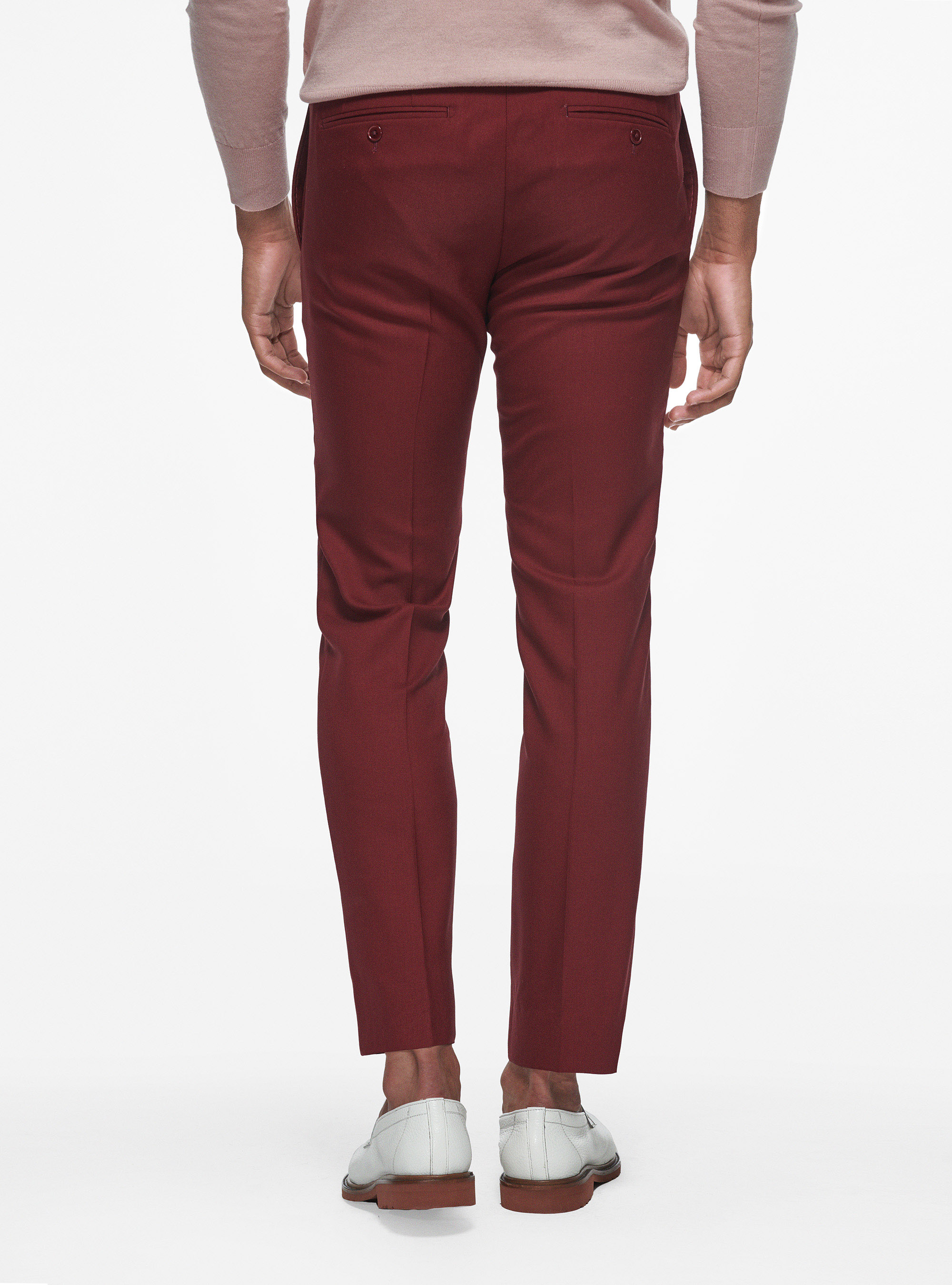 パンツ pure wool slacks made in ITALY ic_fluent_arrow_enter_24_filled