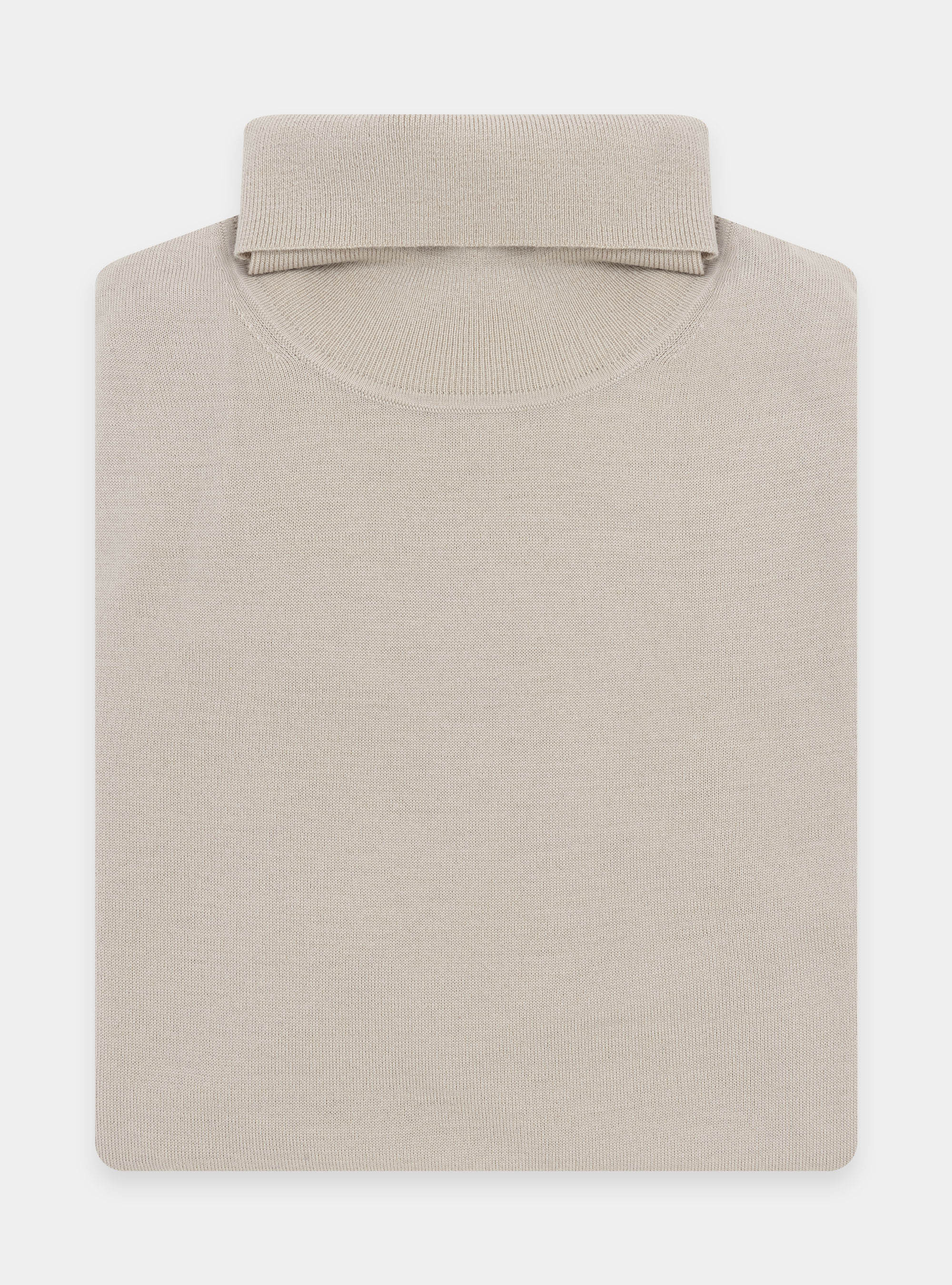 Dolcevita in pura lana merino, ECRU