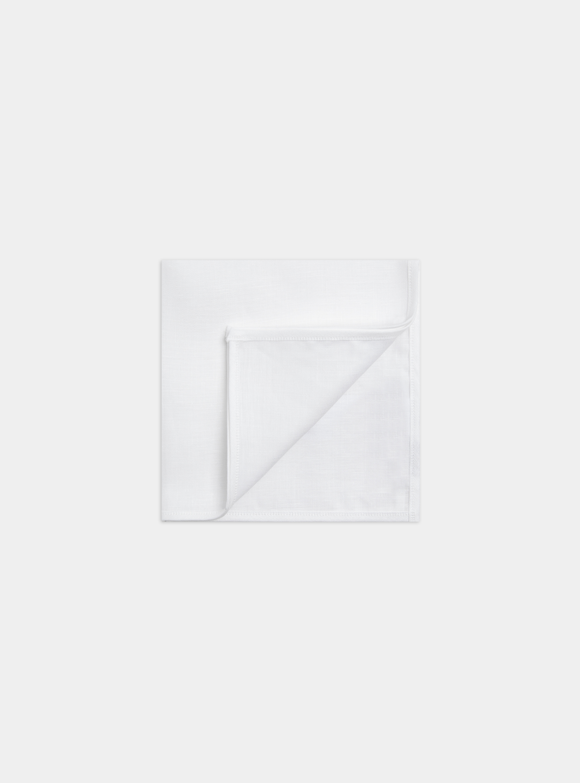 Pochette lino, BIANCO