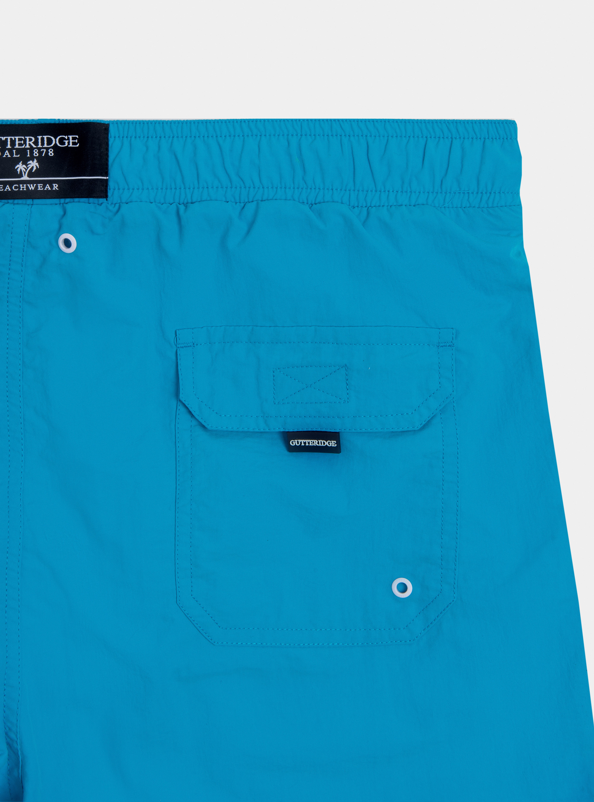 Costume da bagno basico tinta unita, TURCHESE 0258C