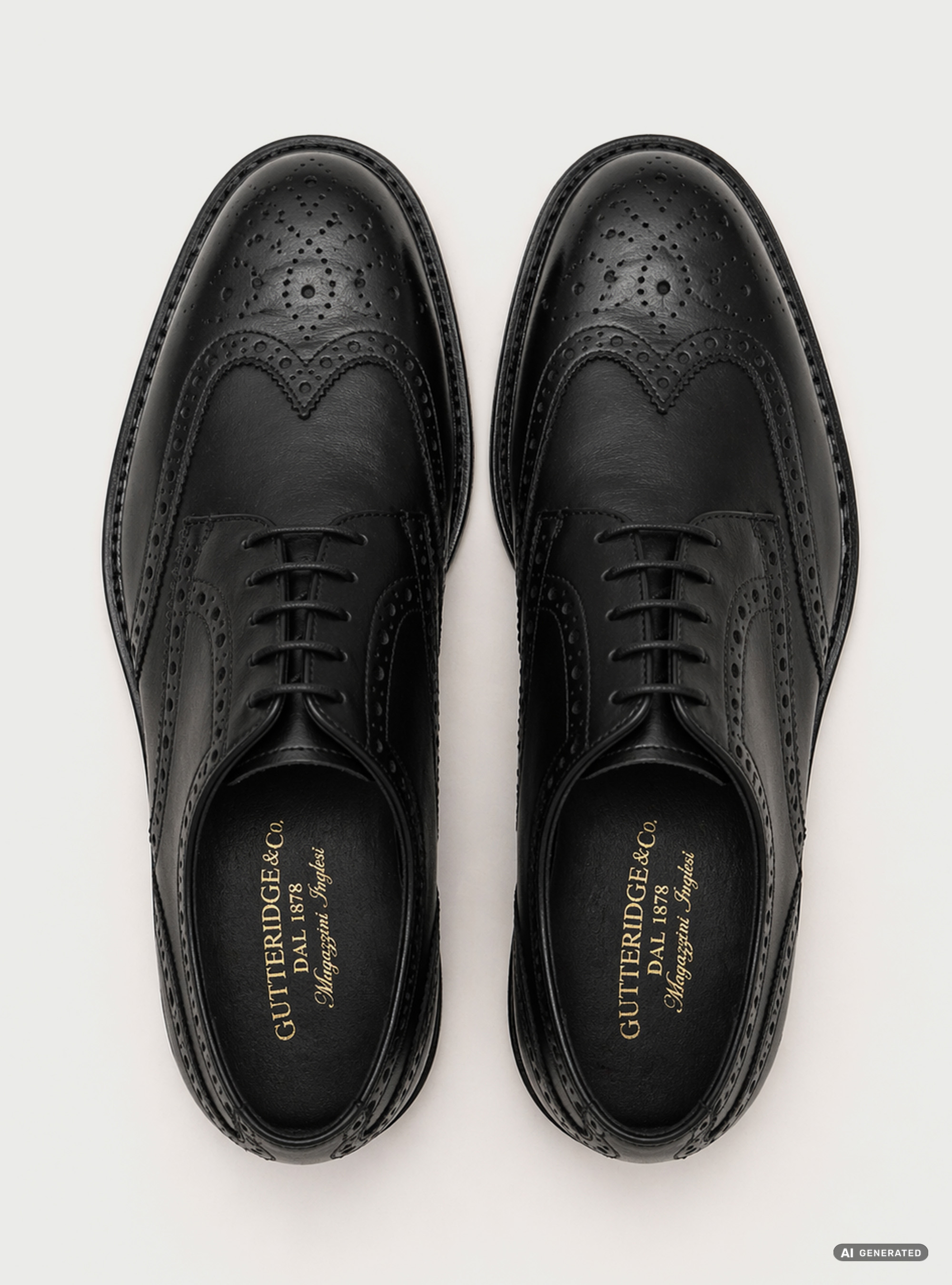 Derby stringata in pelle lavorata, NERO