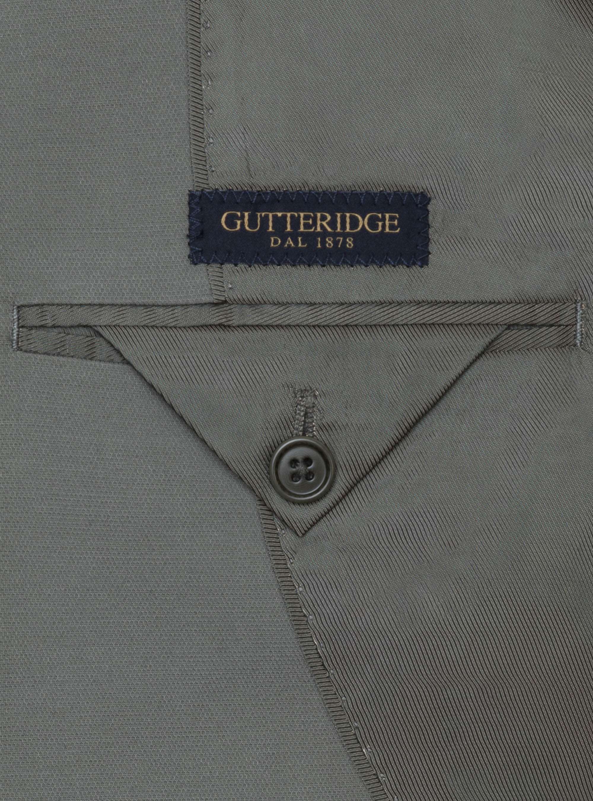 Giacca per abito in cotone stretch armaturato, SALVIA 0602C