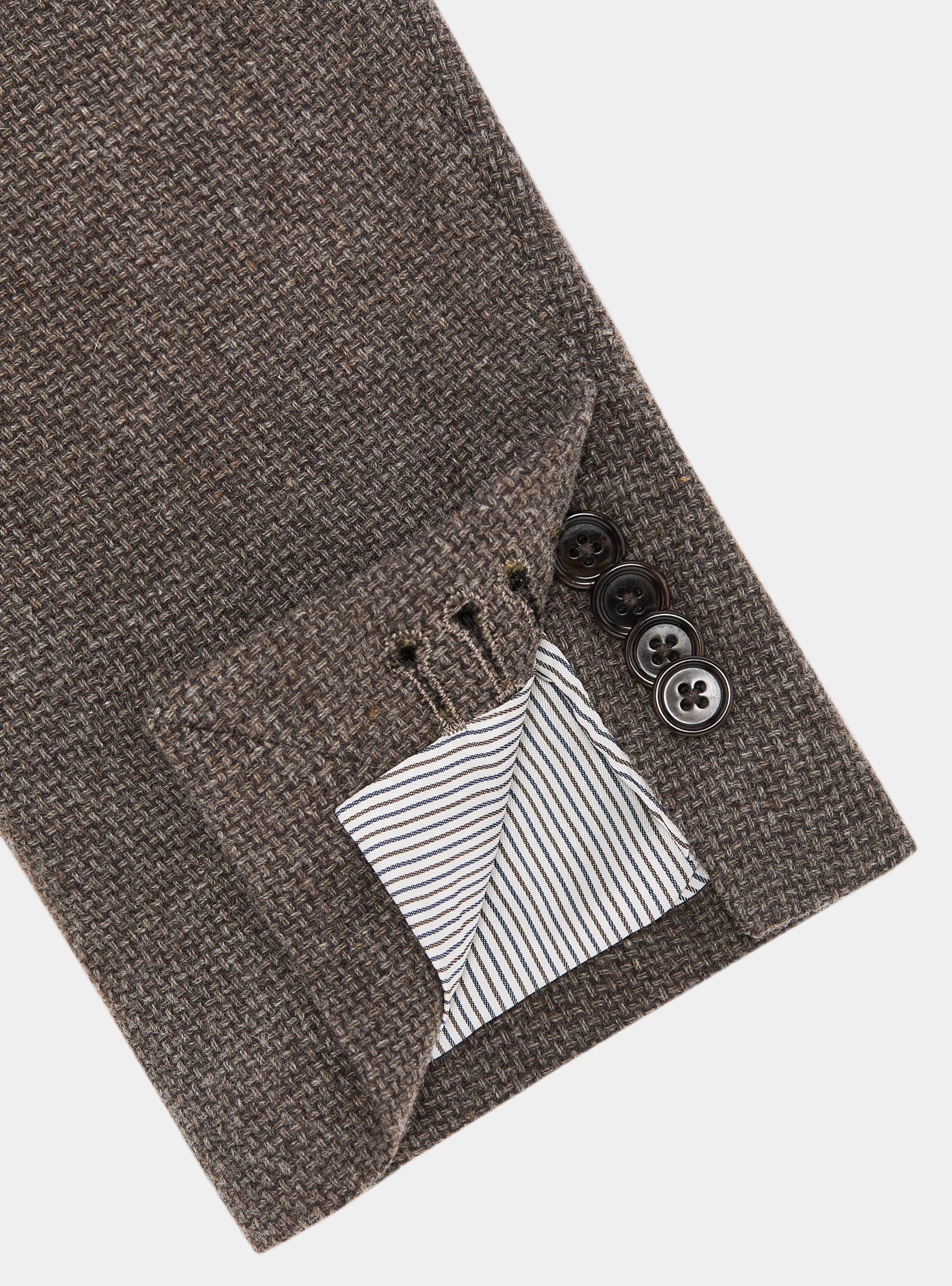 Americana de lana de algodón y cachemira, BARRO