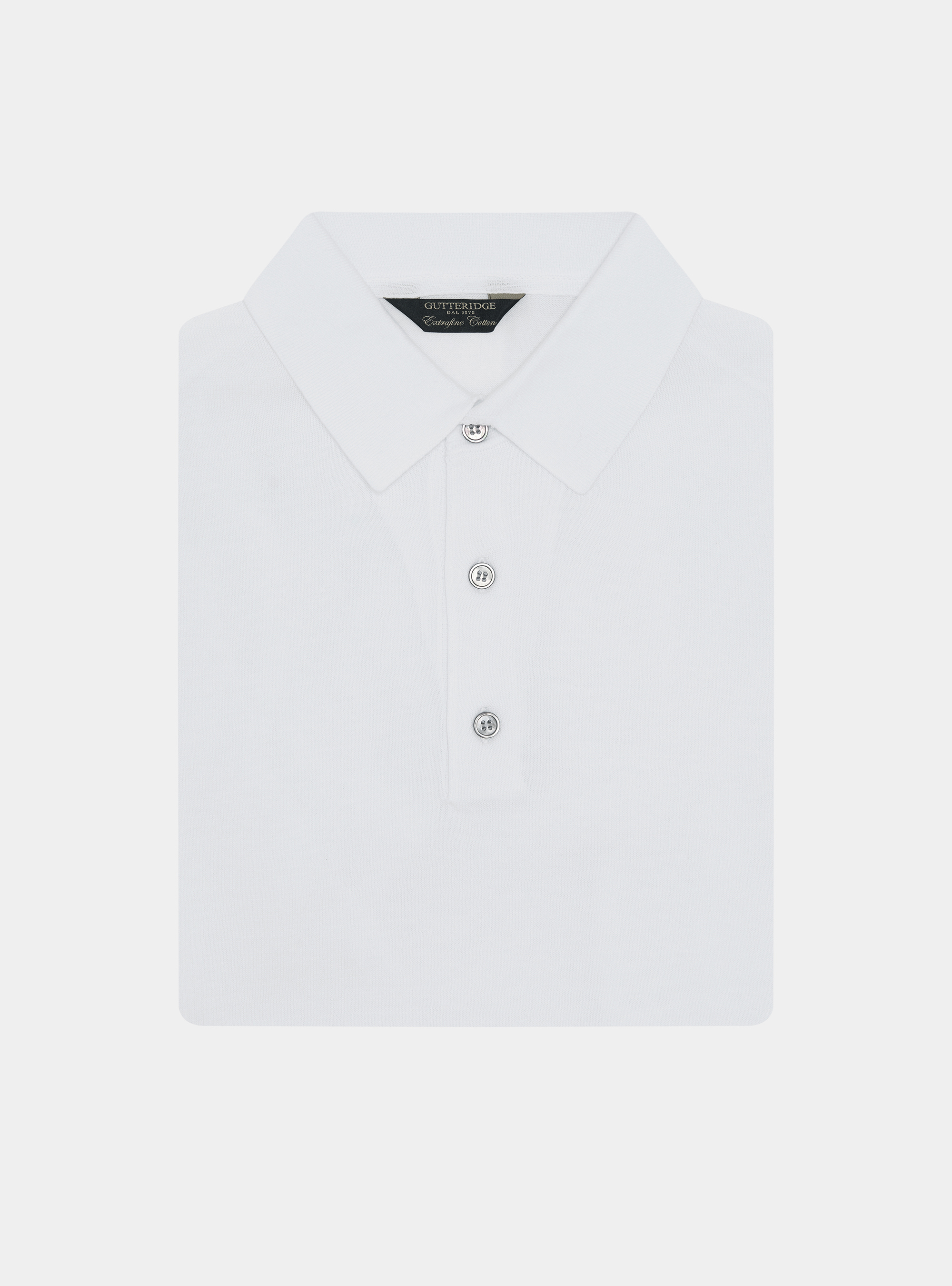 Polo in maglia in cotone m/c, WHITE