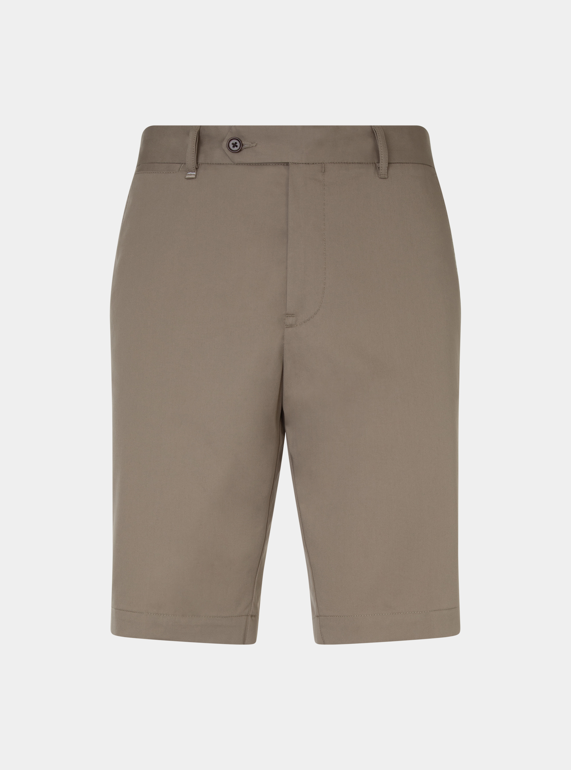 Shorts in light cotton twill, MUD