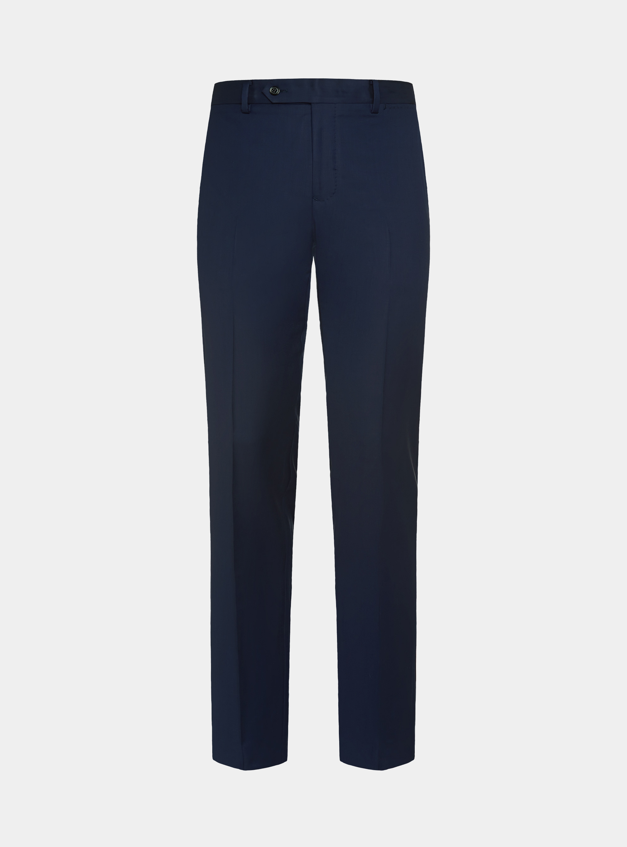 Pantaloni in pura lana superfine 110's, BASALTO