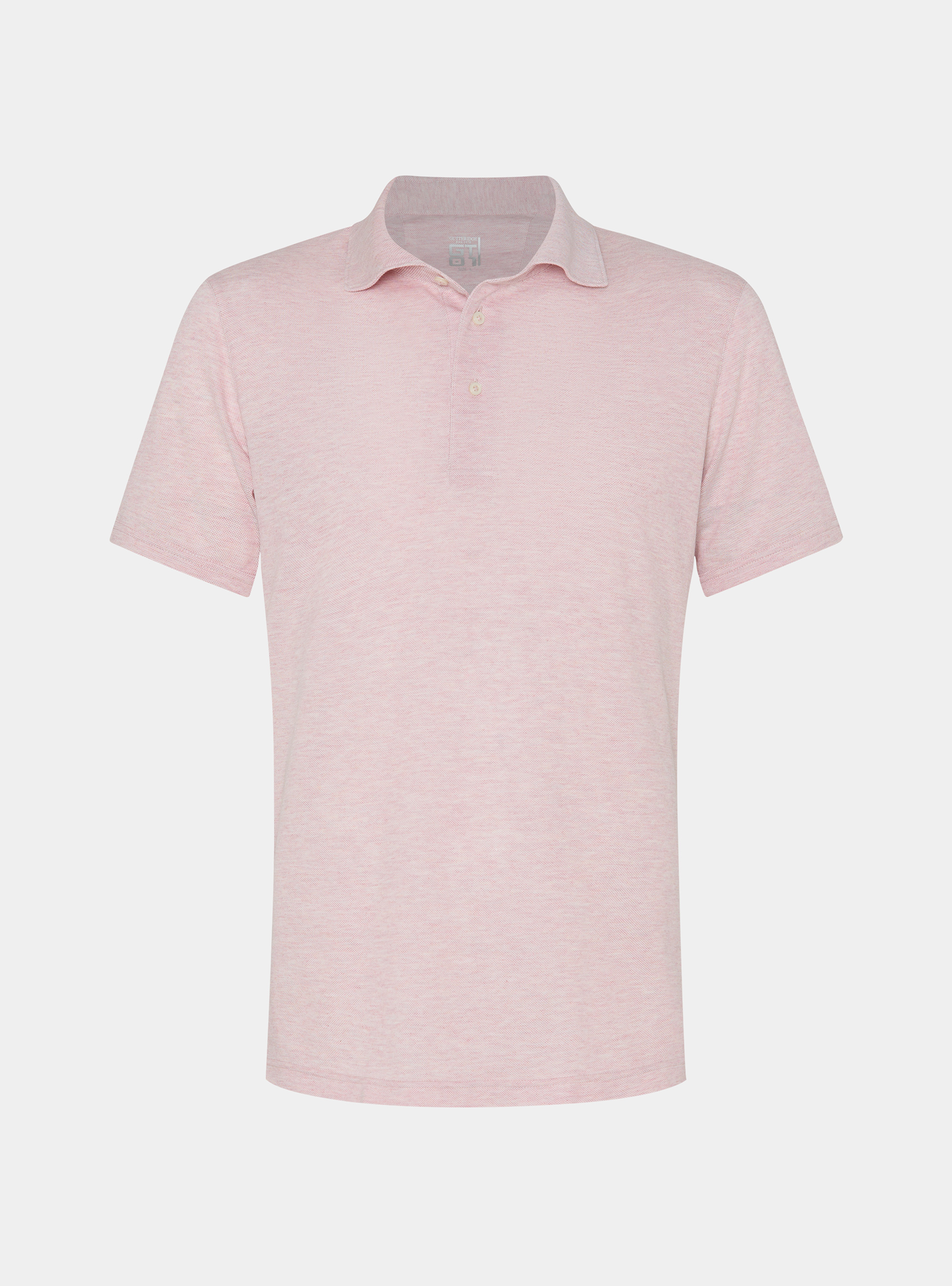 GT01 stretch pique polo shirt, LIGHT PINK