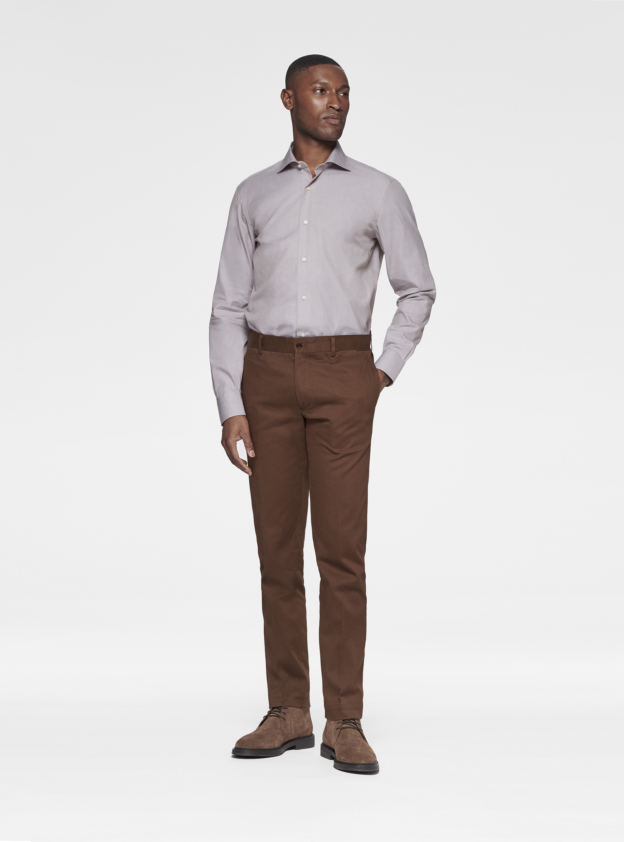 Chemise en coton fil à fil, BOUE