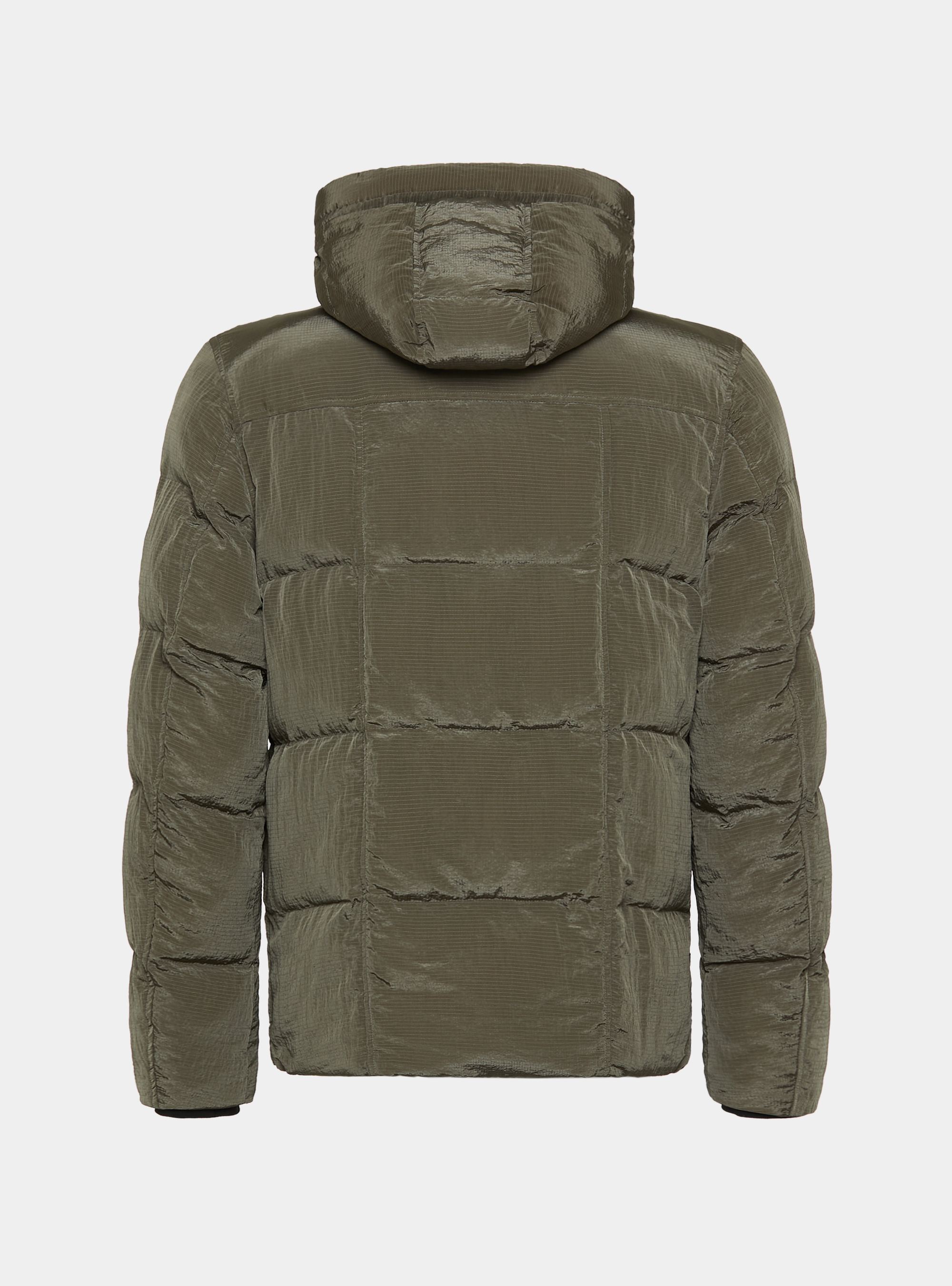 Technical nylon ripstop jacket with hood | Gutteridge