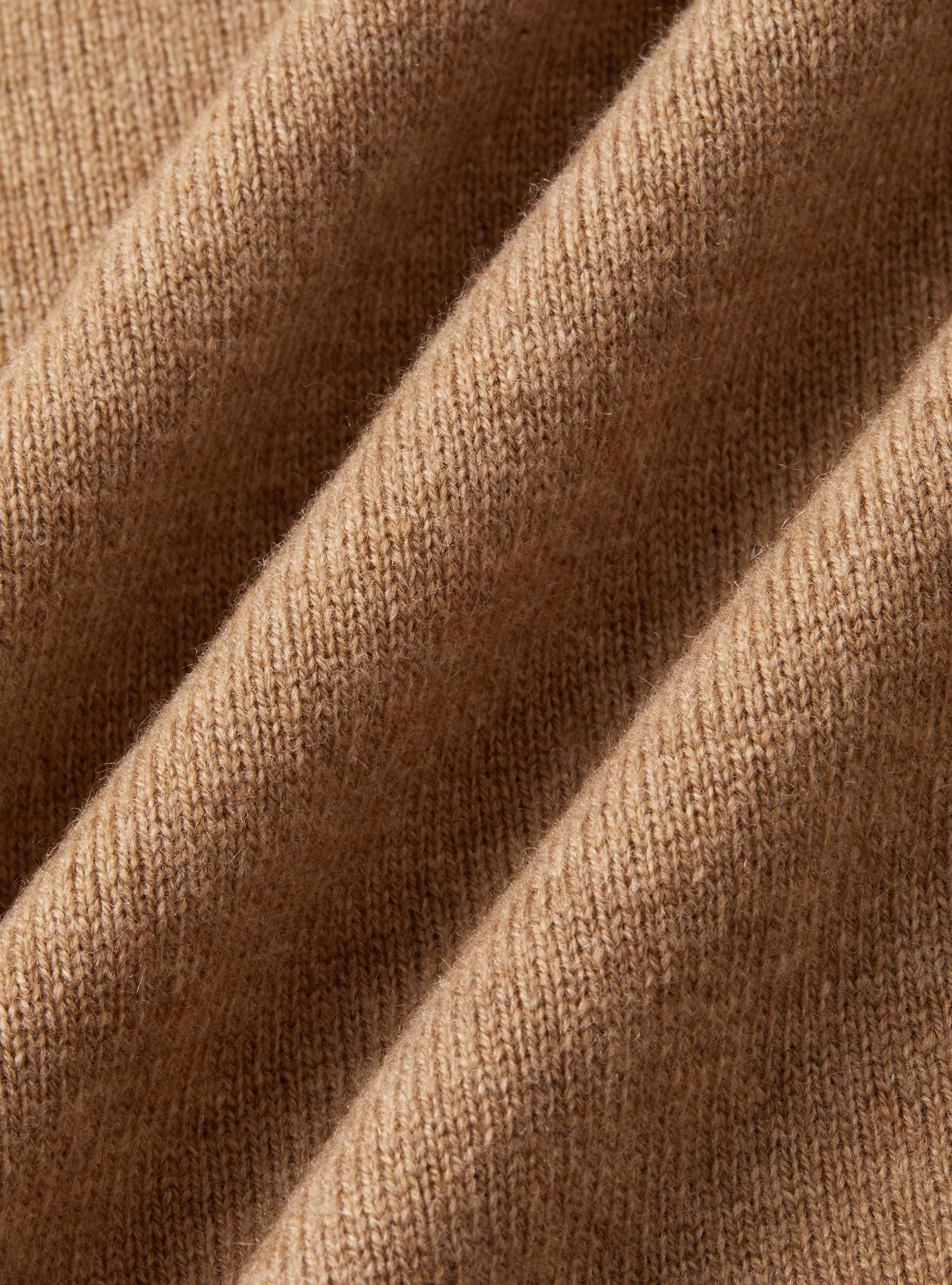 Trikot mit Rundhalsausschnitt aus Lambswool und Kaschmir, CAMMELLO 0570C