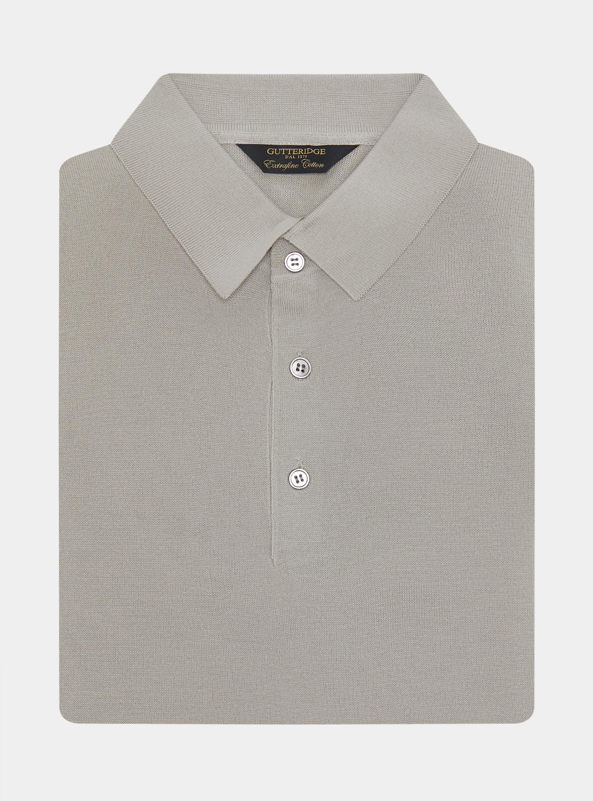 Polo de punto de algodón extrafino, ARENA