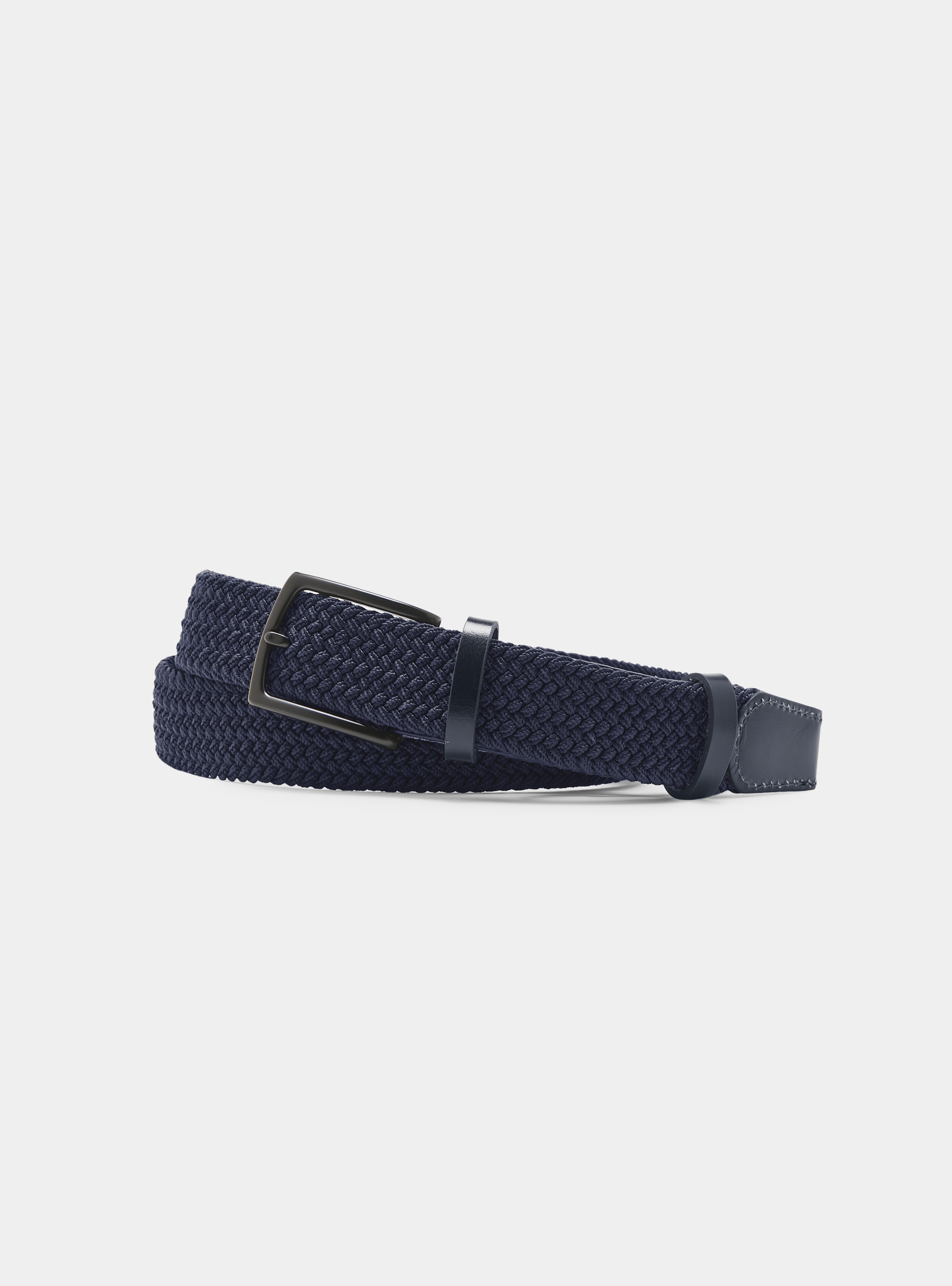 Gutteridge - Cintura elastica intrecciata, Unisex, Blu Navy, Taglia: 120