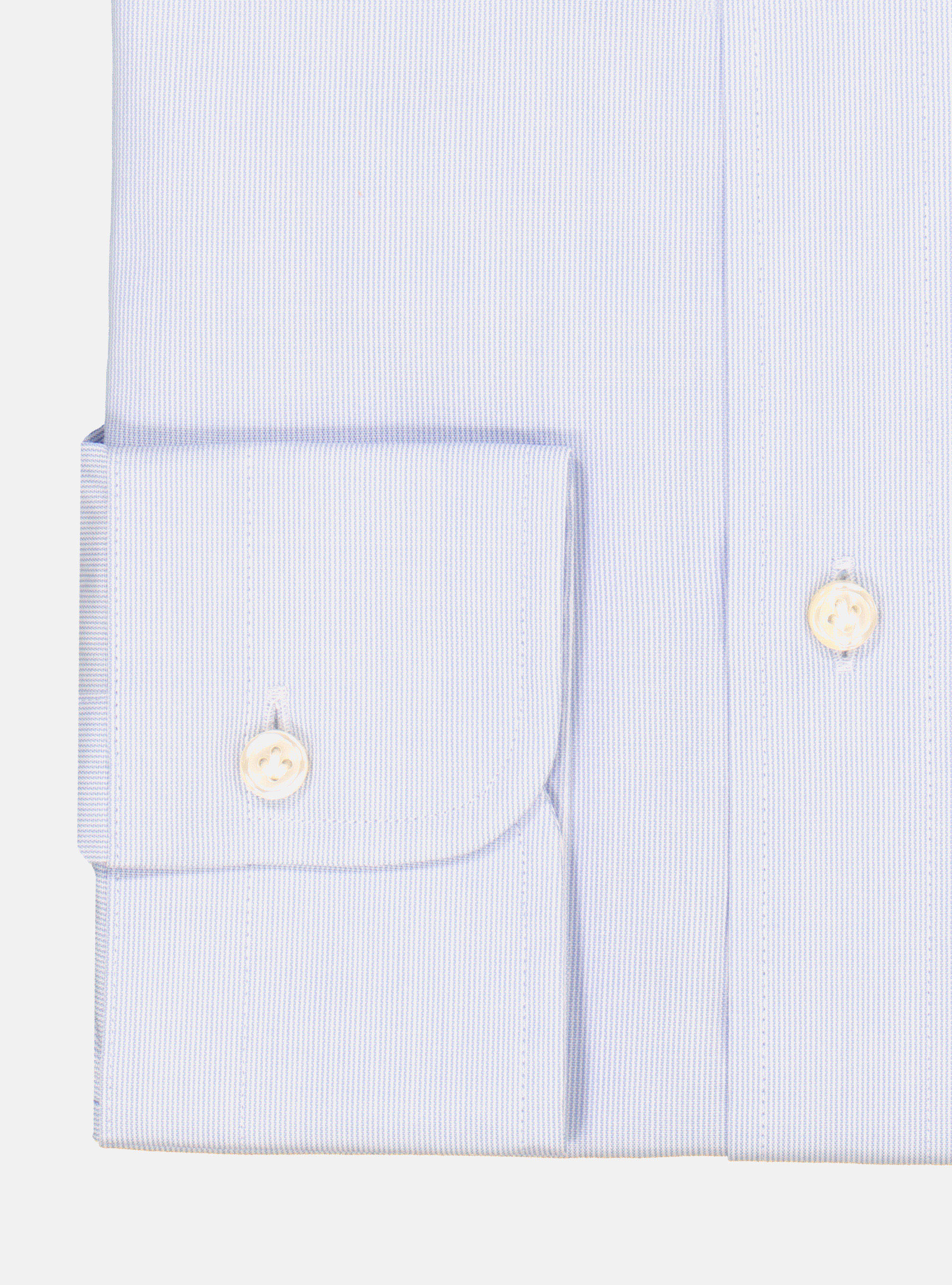 Striped shirt with button collar, LIGHT BLUE