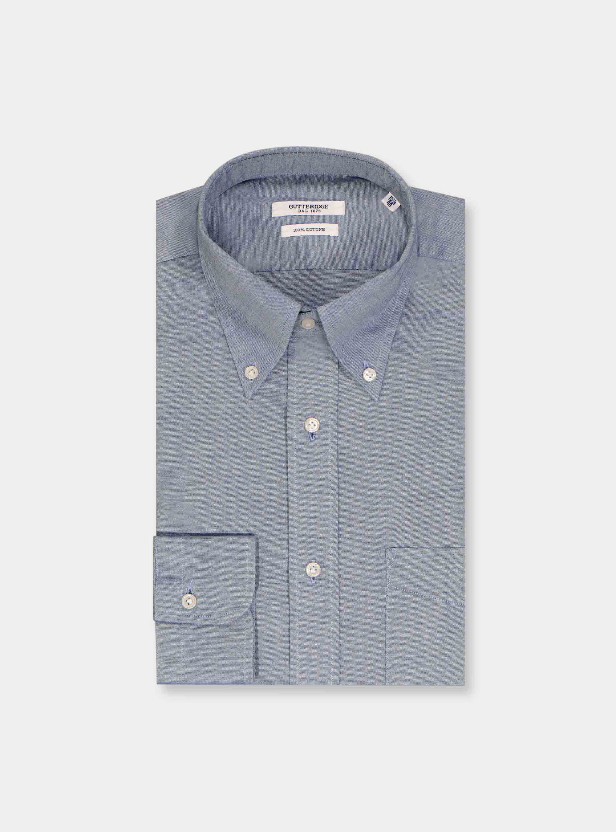Washed Oxford button down collar shirt GutteridgeEU cataloggutteridgestorefront Uomo