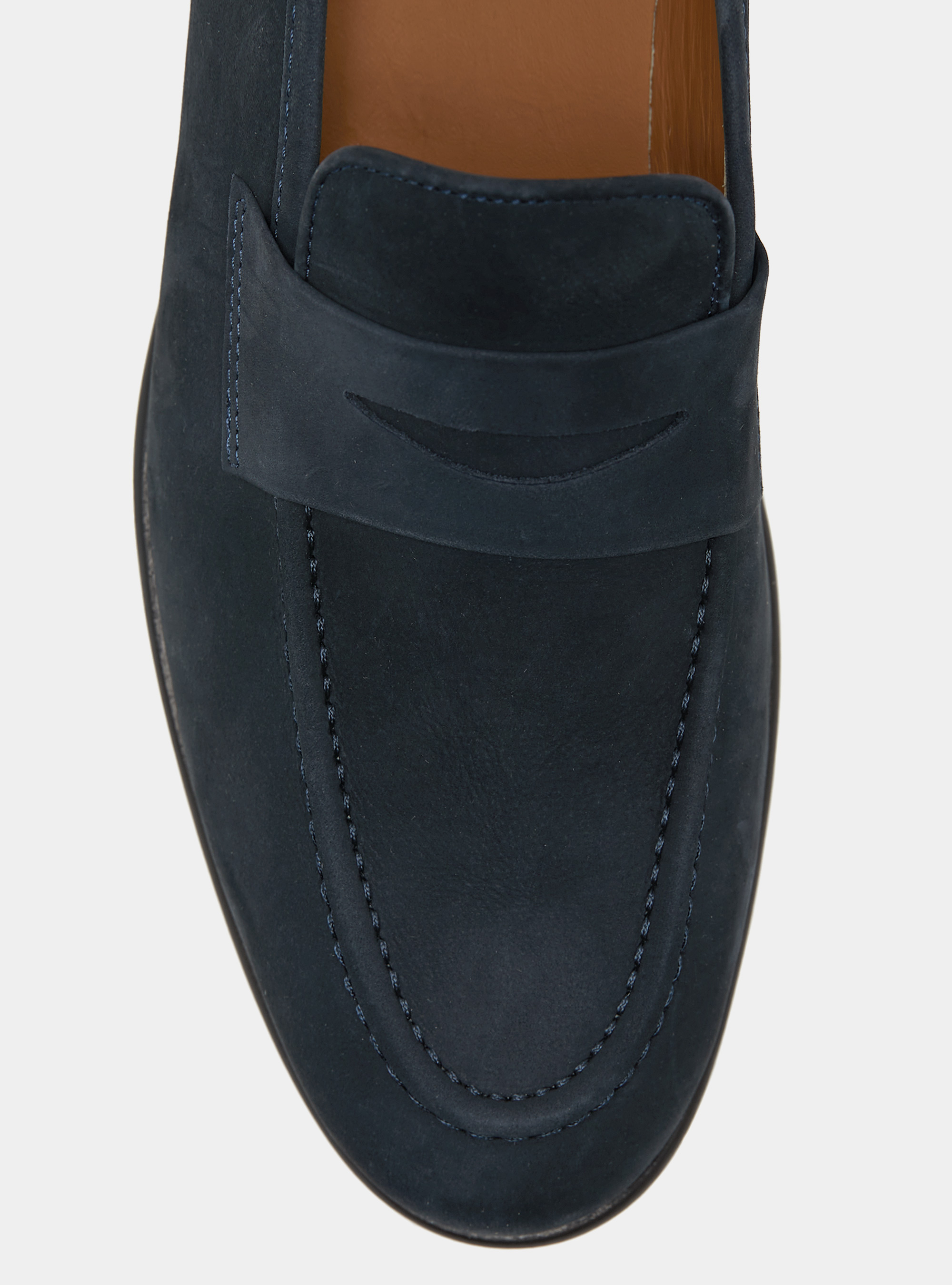 Mocassino in nabuk, BLUE