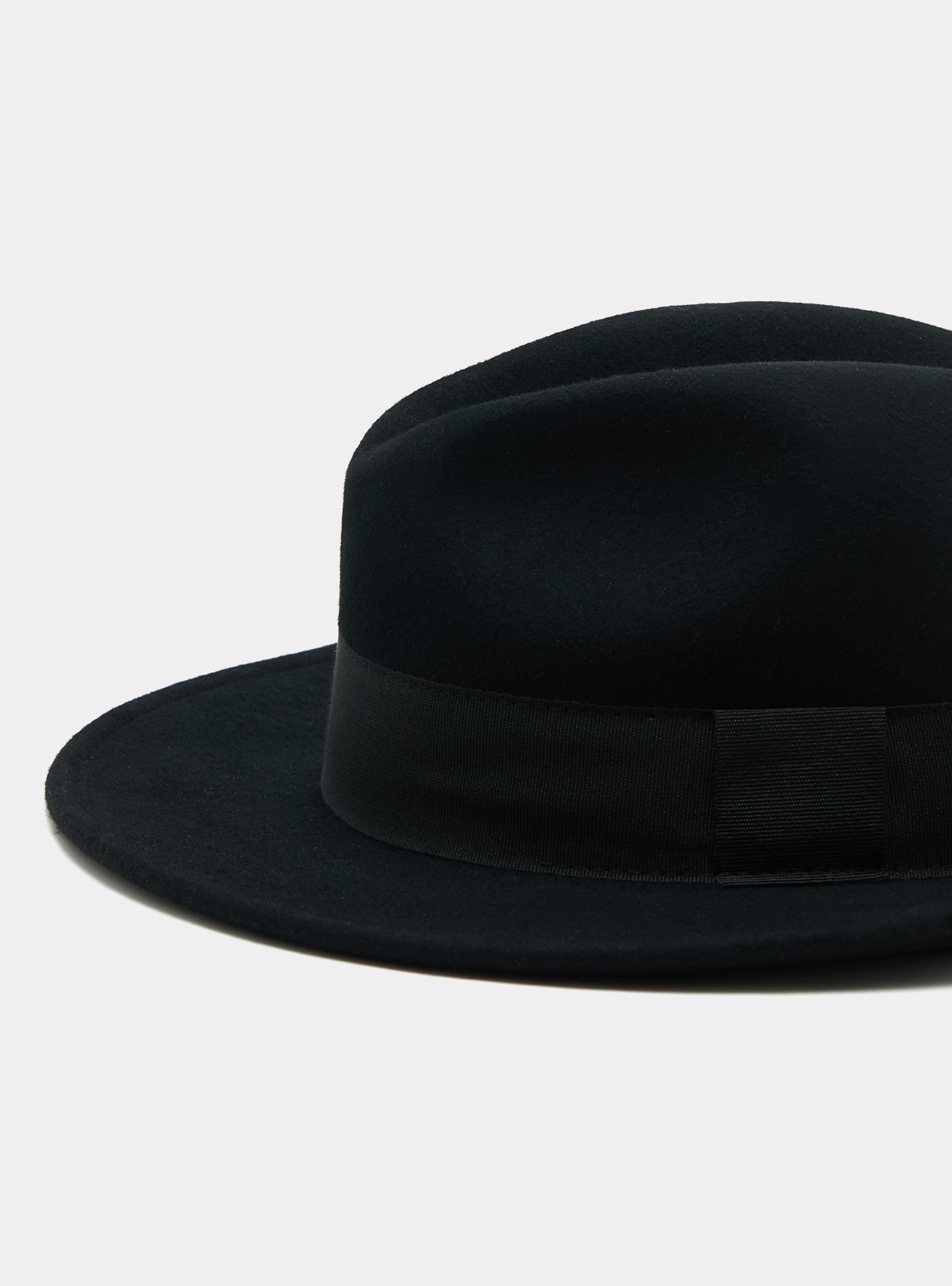 Cappello in pura lana crushable, NERO