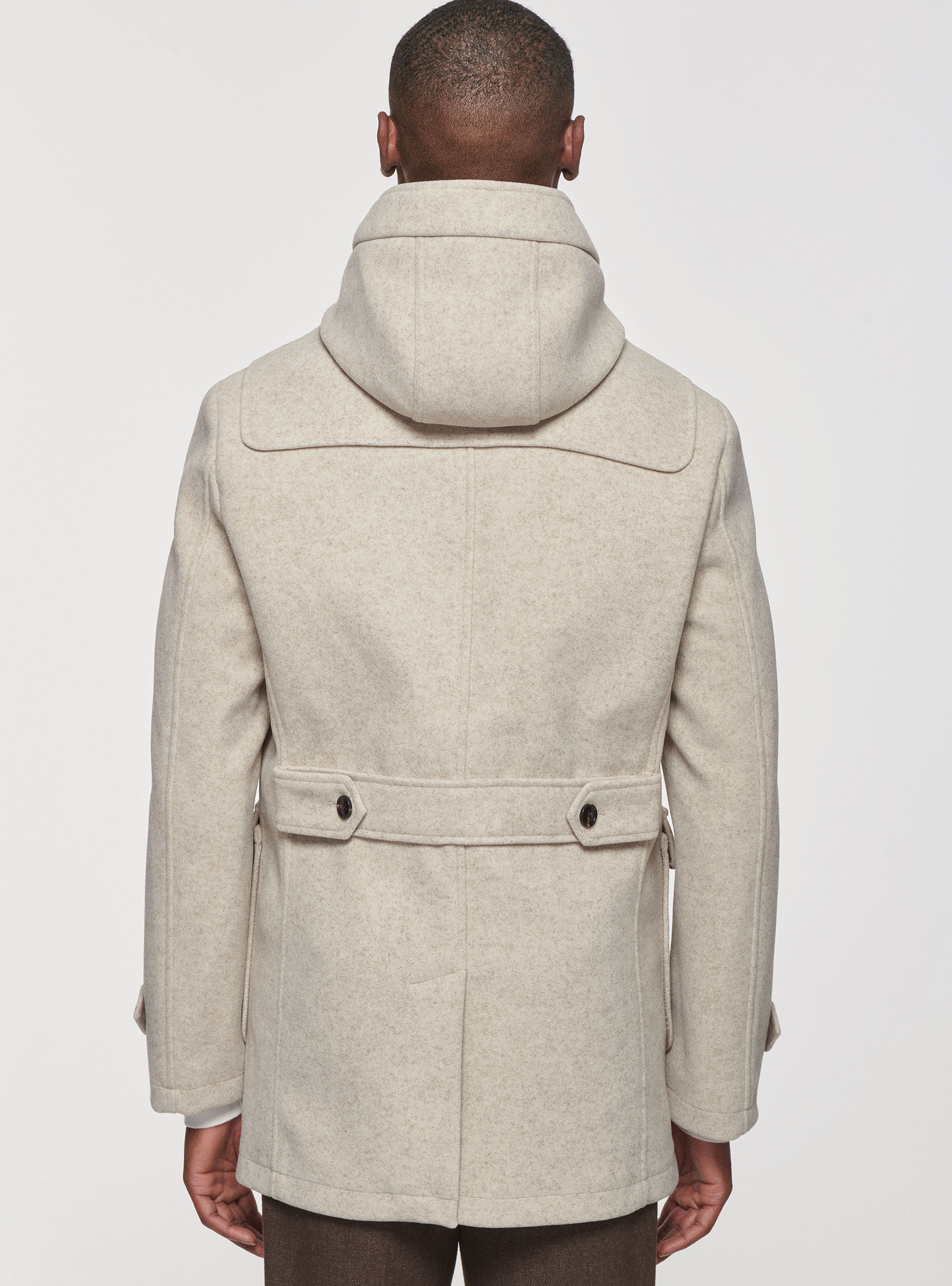 ジャケット・アウター herlipto Odette Wool-Blend Coat - swan M herlipto Odette Wool-Blend Coat - swan M