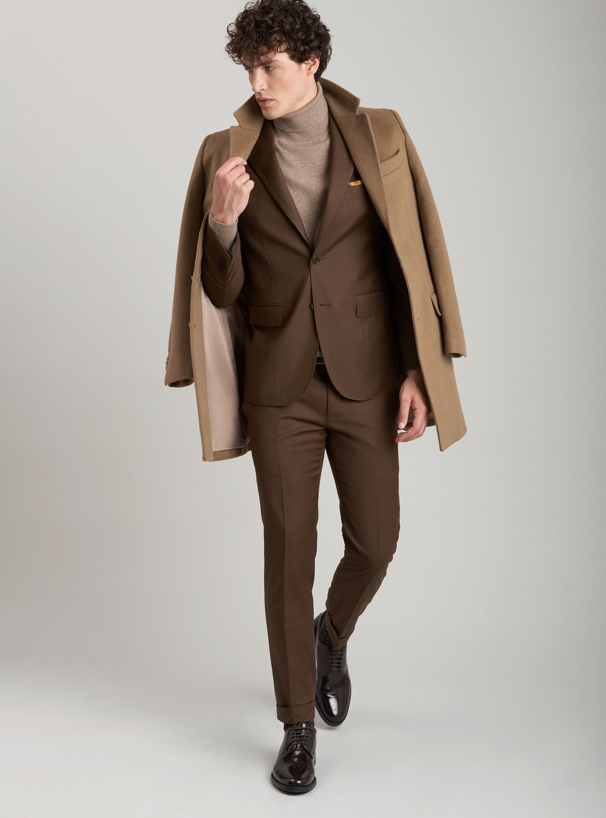 Suits Pants in super fine wool 120's, MULTICOLOR