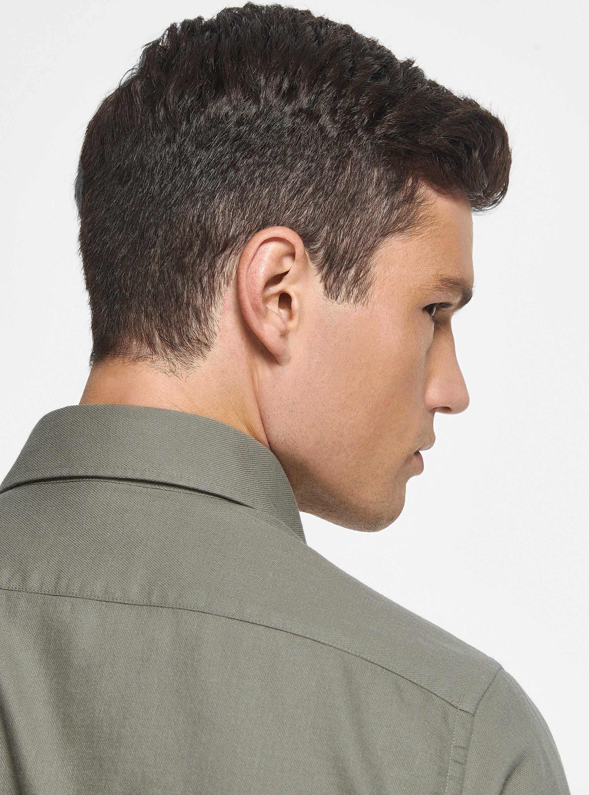 Cotton gauze shirt, SALVIA 0602C