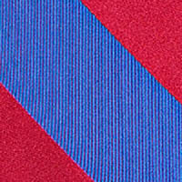 Regimental silk tie, ROYAL 0251C