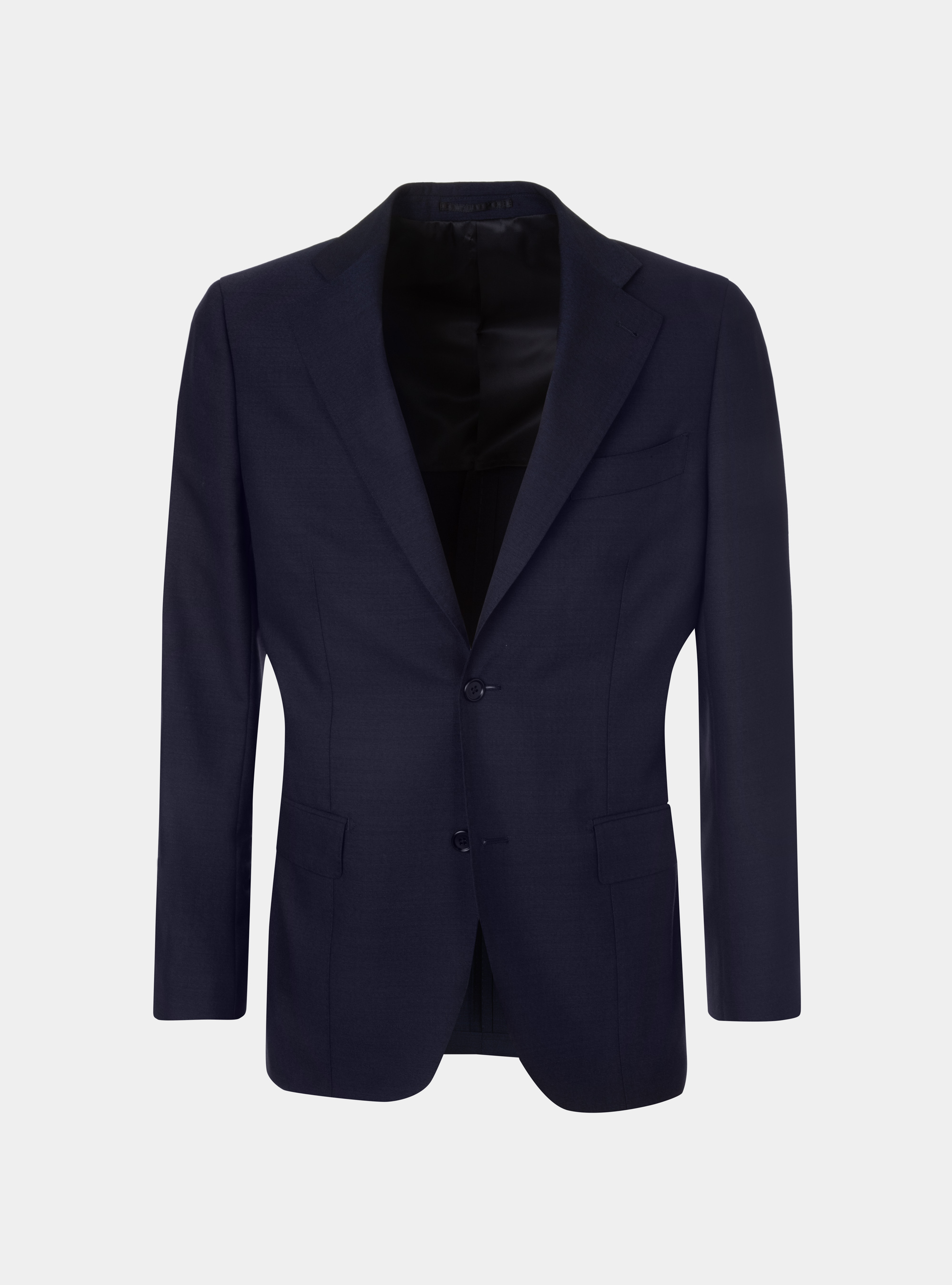 Suit blazer in pure wool Vitale Barberis Canonico fabric, NAVY BLUE