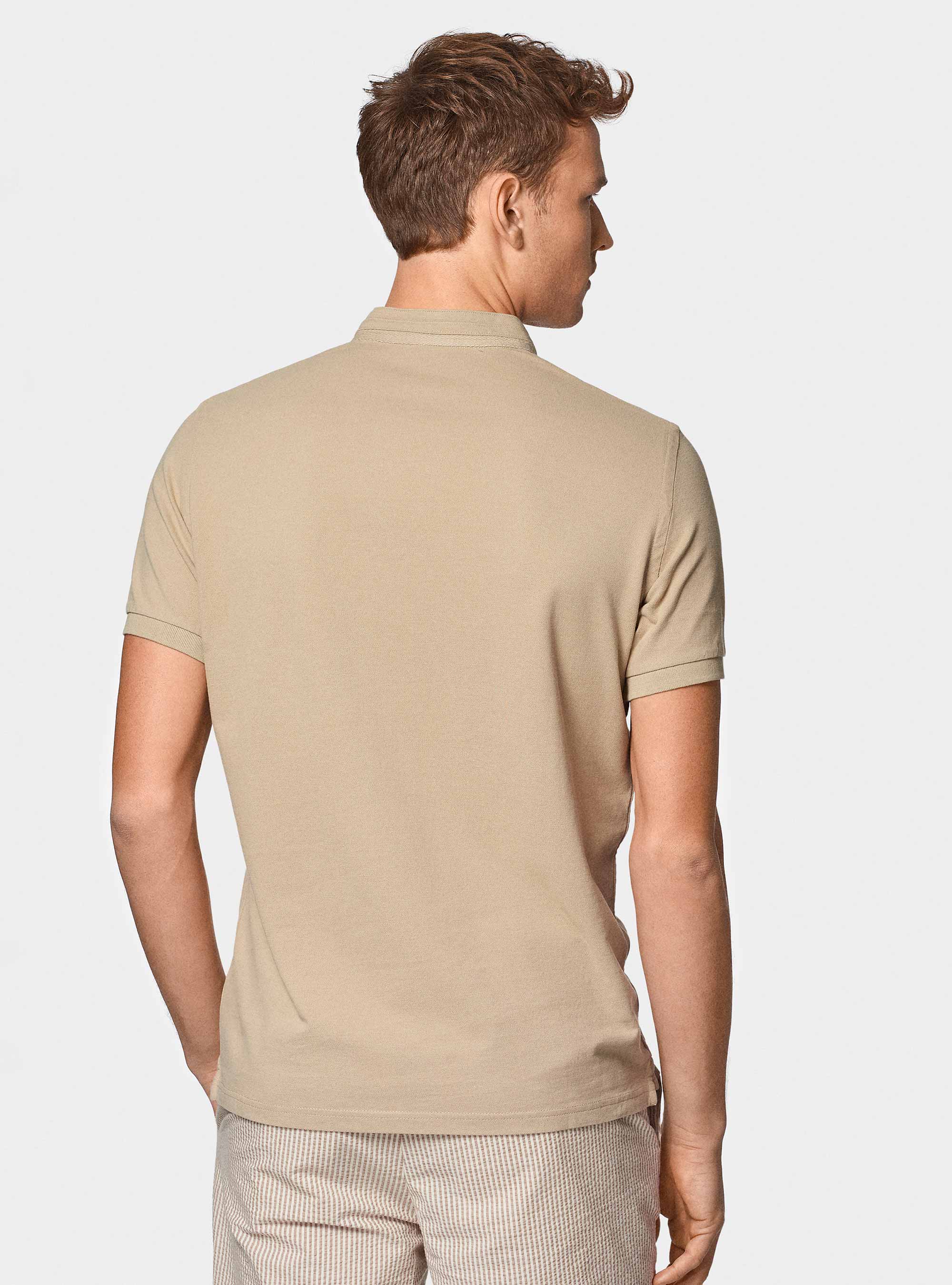 Polo en piqué coréen, Ã CRU