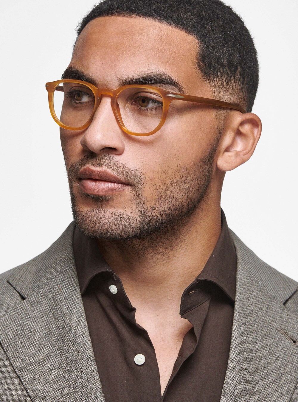 Veste en pure laine microtextur&eacute;e, BOUE