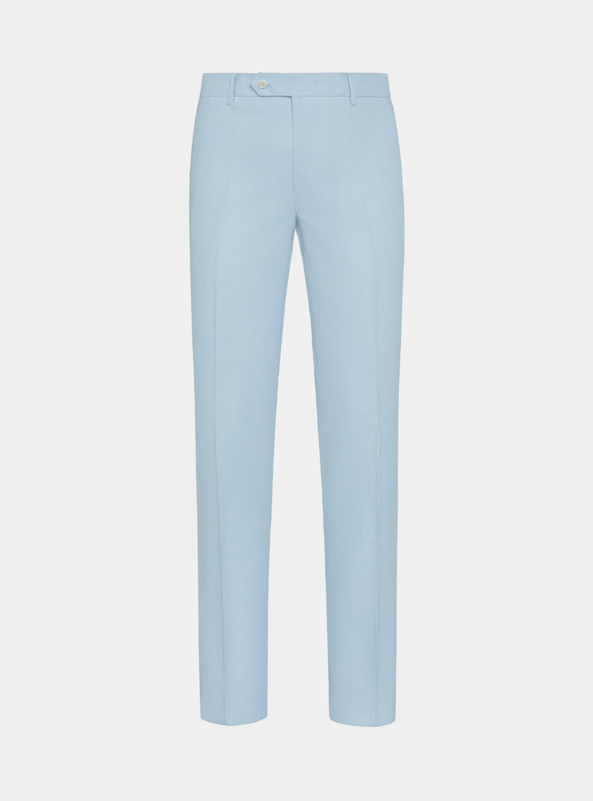 Pantalon en lin pur, BLEU CIEL