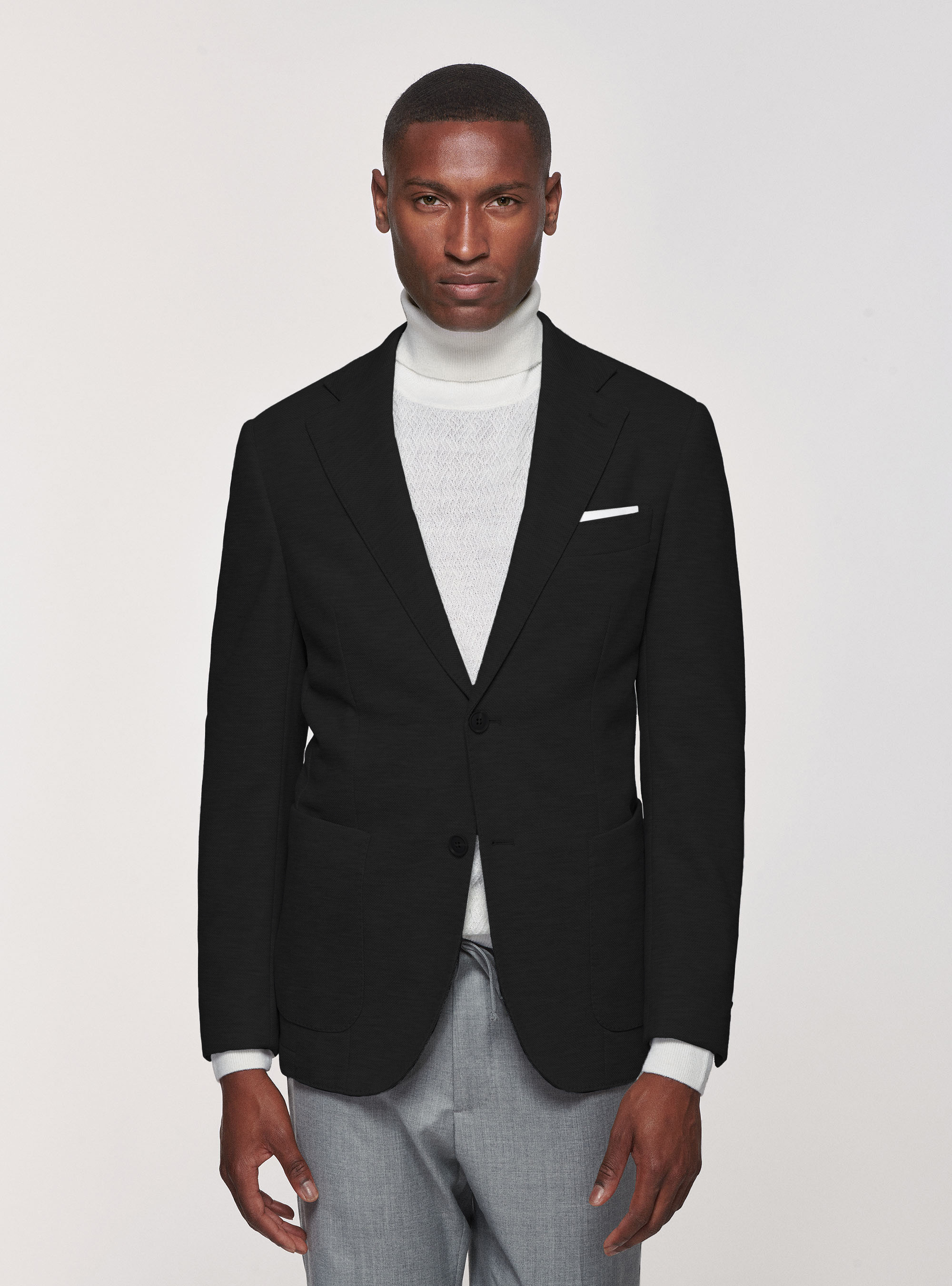 Giacca sfoderata in jersey