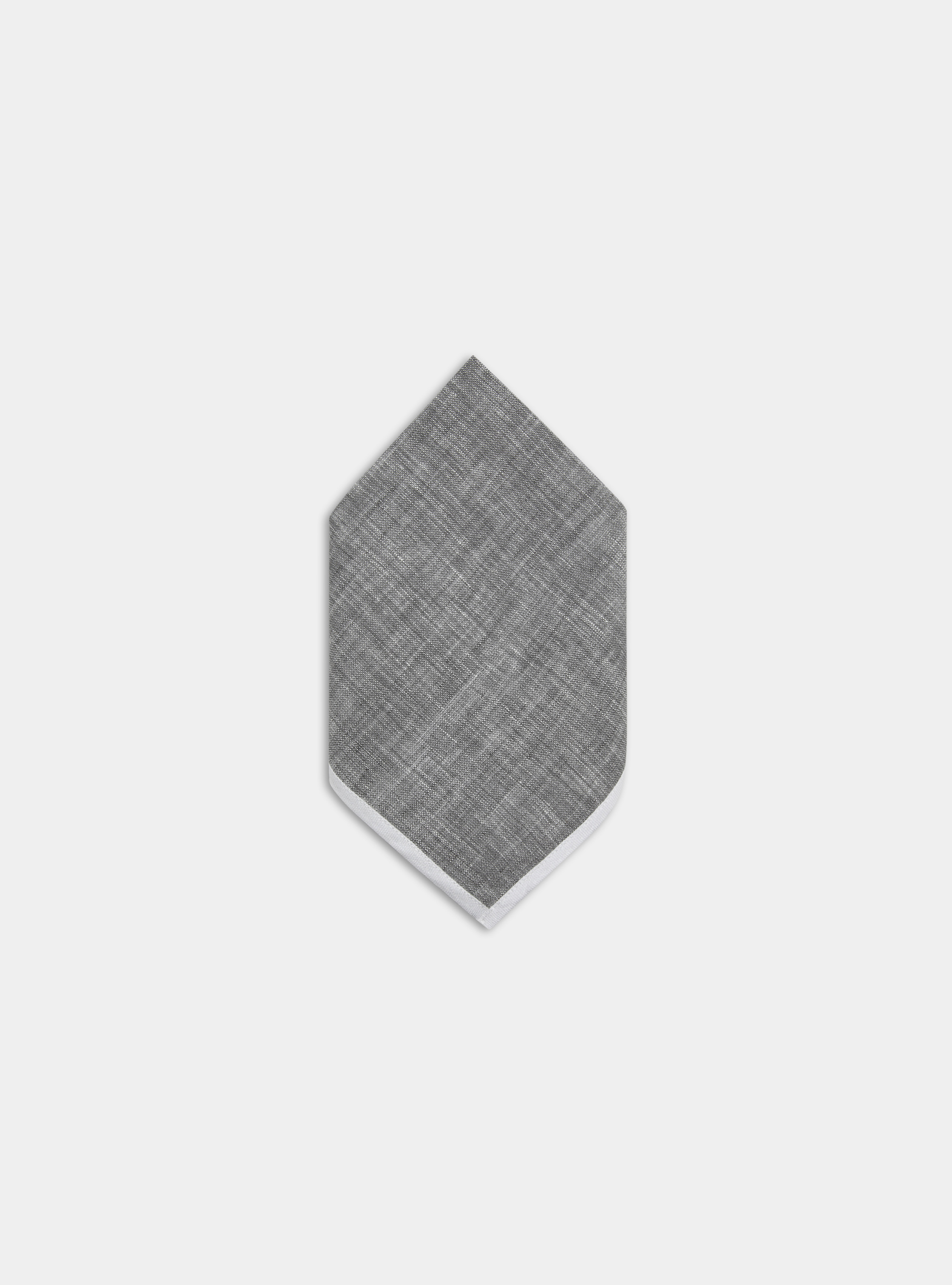 Pochette lino, GRIGIO CHIARO MELANGE