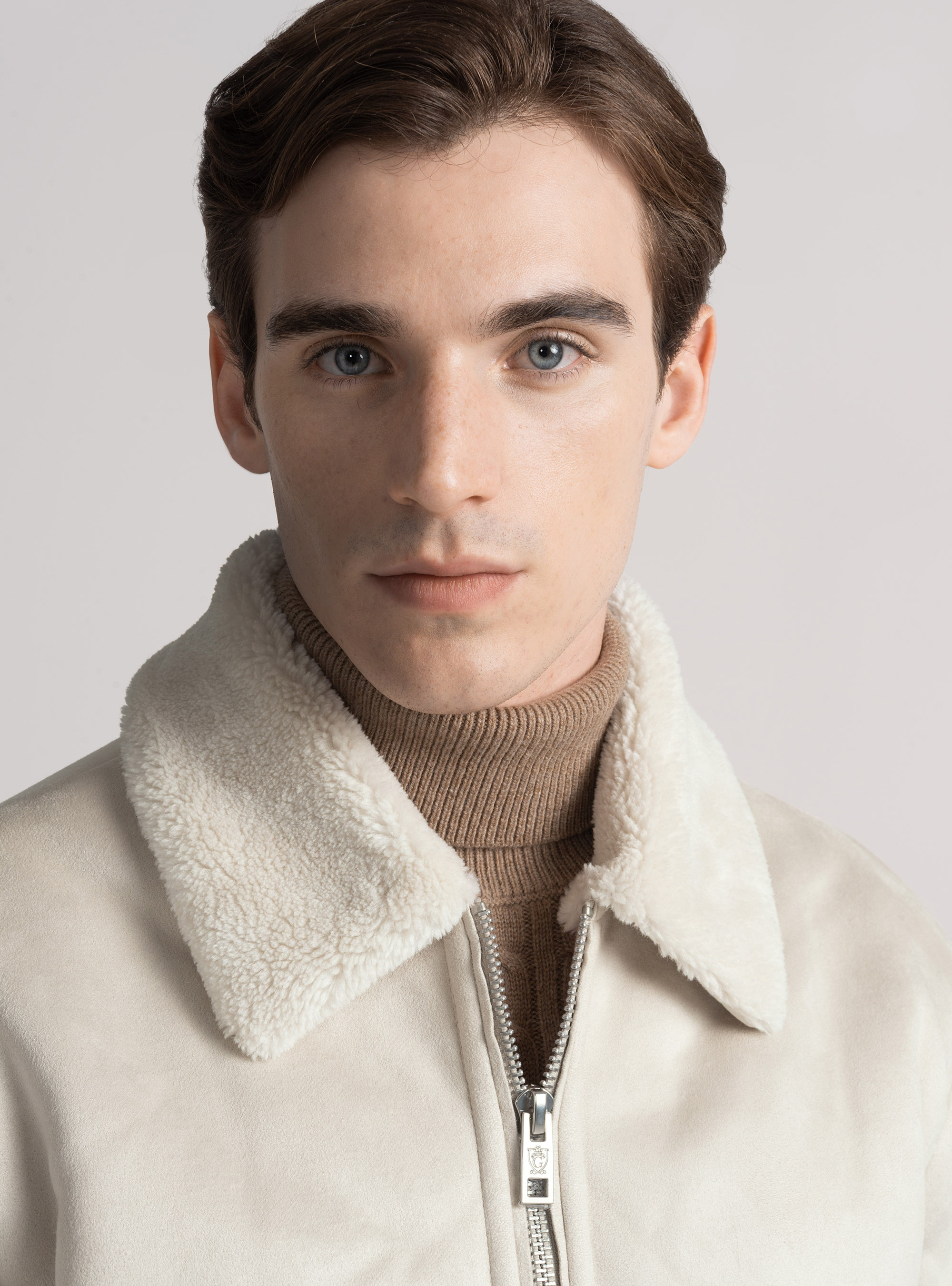 Piel de cordero con efecto ante, NATA