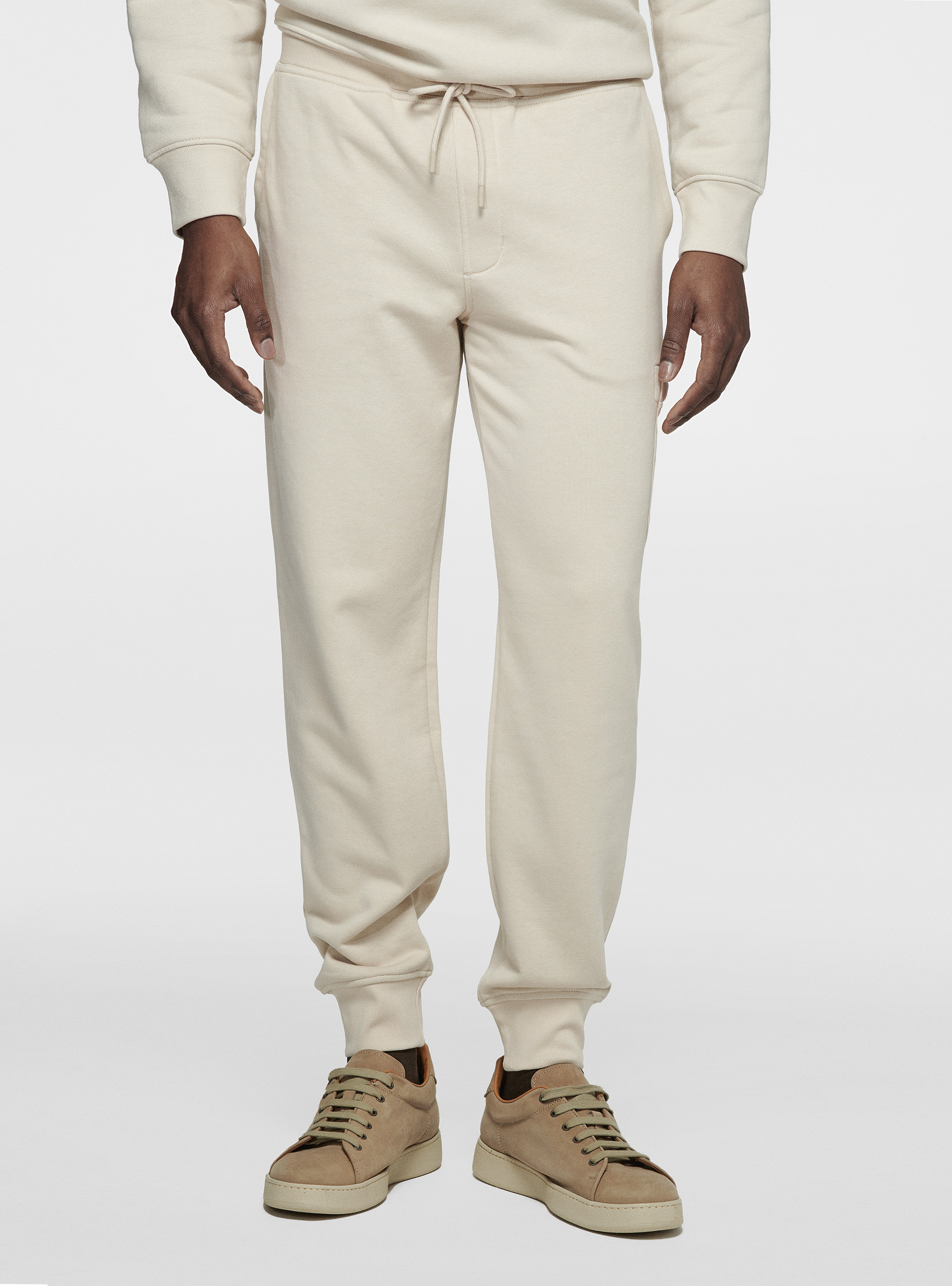 Pantaloni di felpa, ECRU 0536C