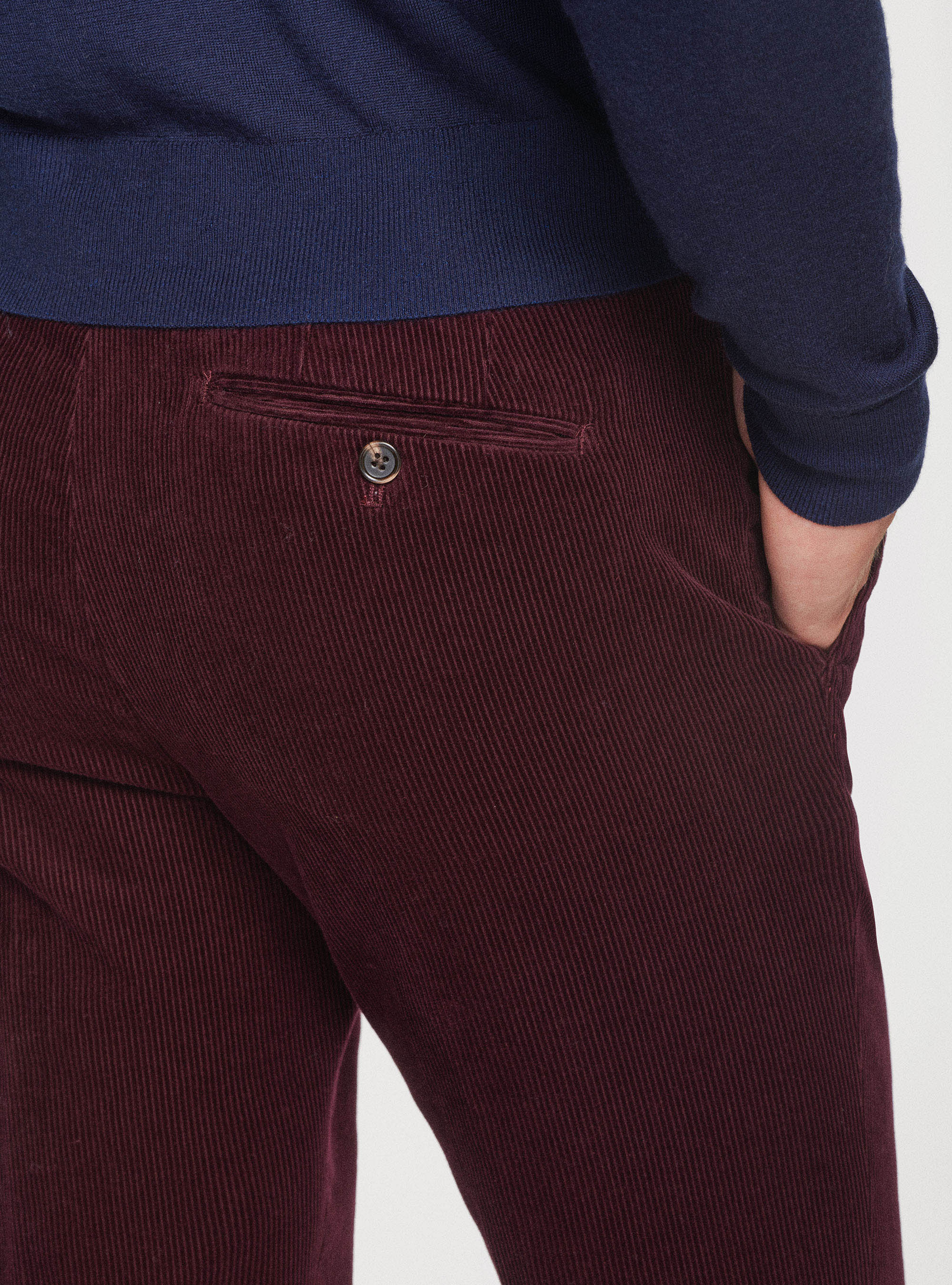 Samt-Hose, VINACCIA 0401C