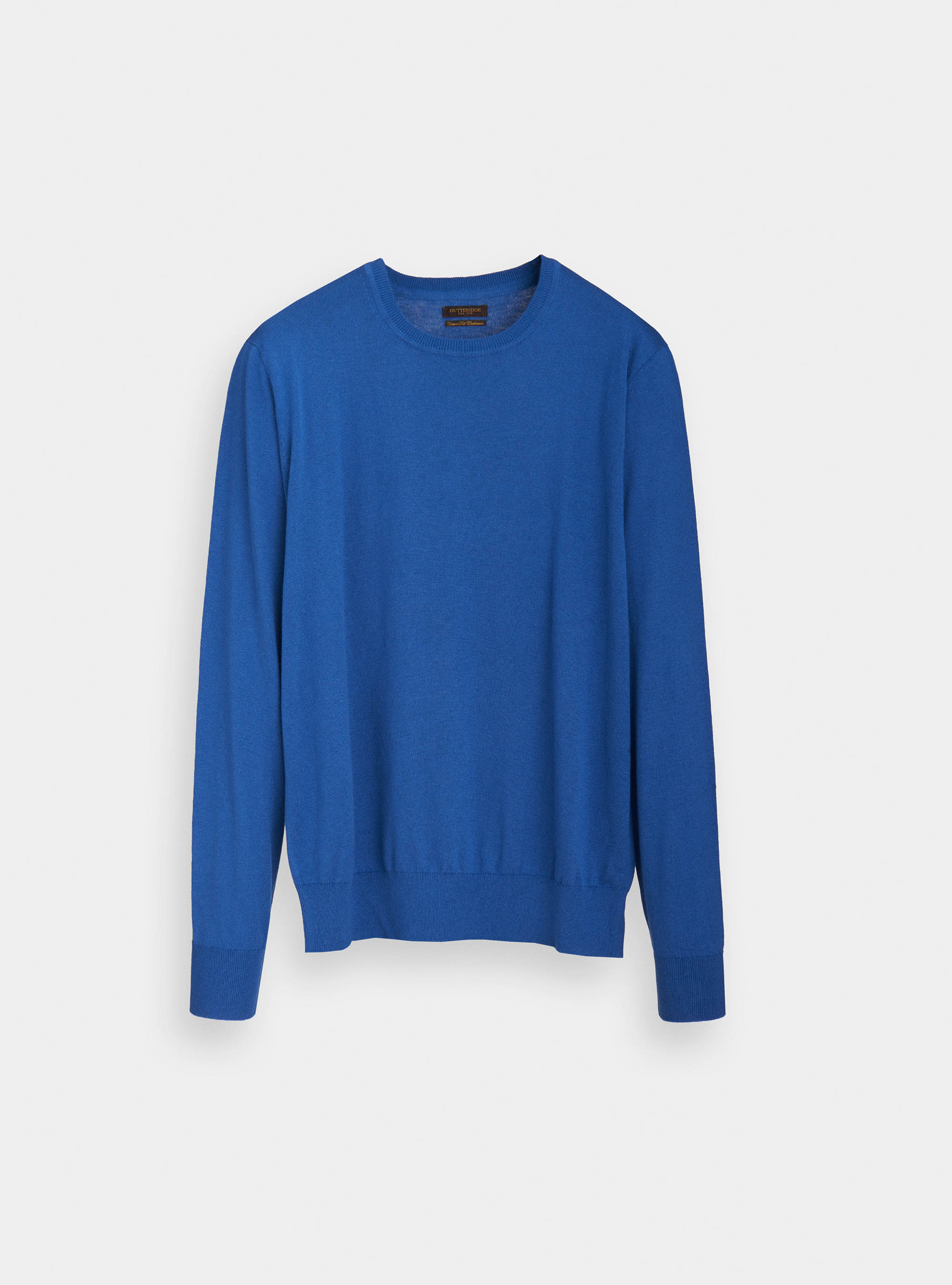 cobalt blue cashmere sweater