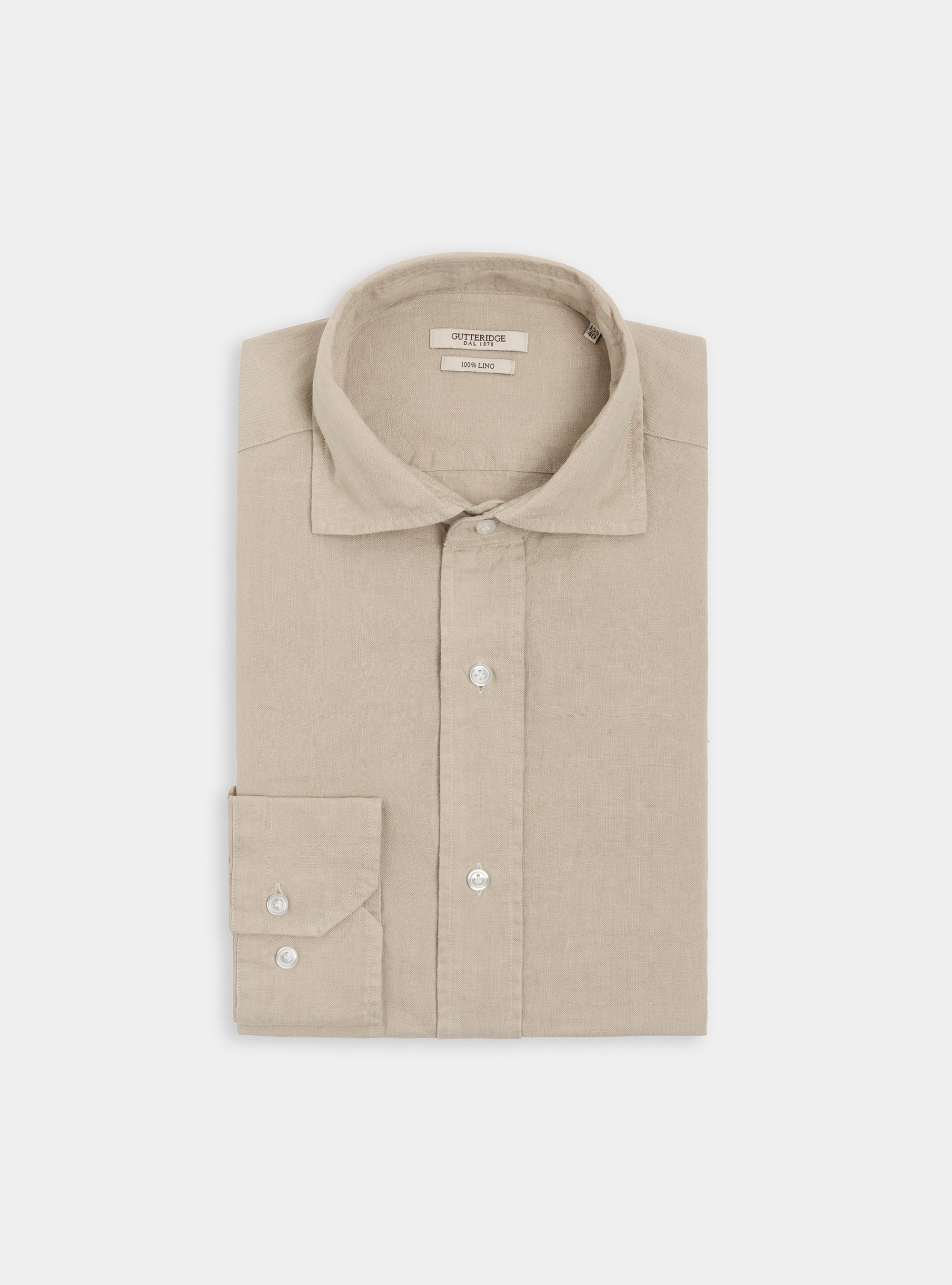 Pure linen shirt, SAND