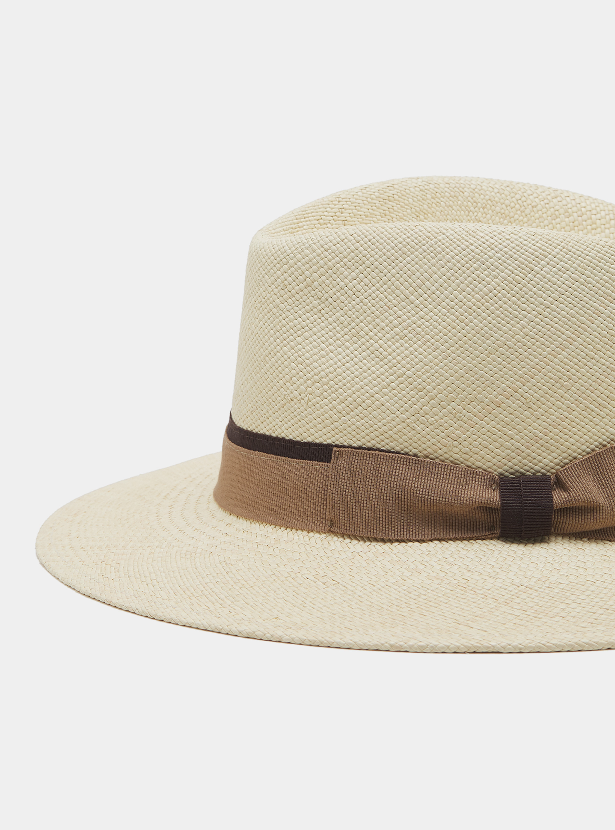 Panama Hat, ECRU/MARRONE EM01