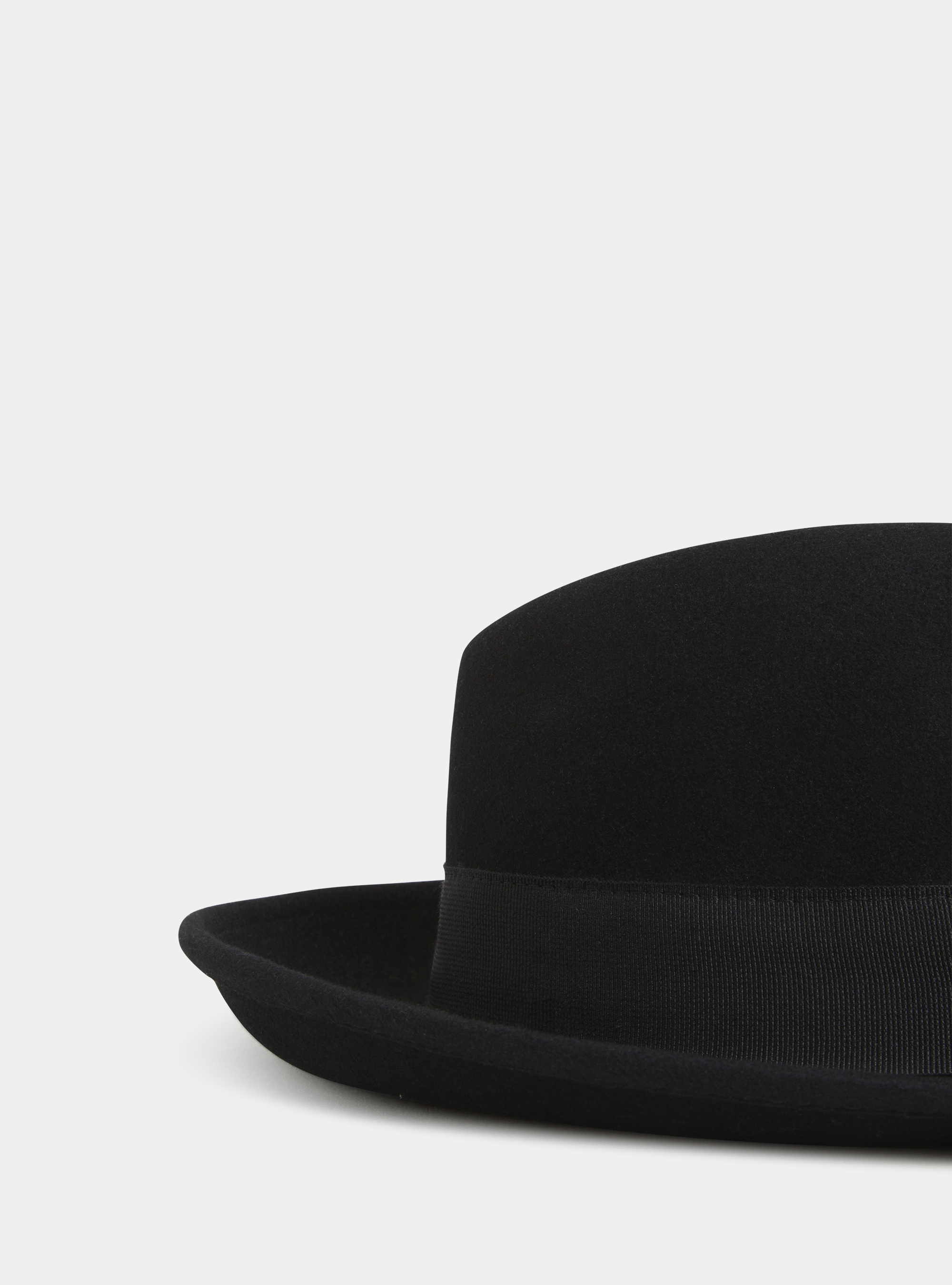Cappello in cashmere, NERO