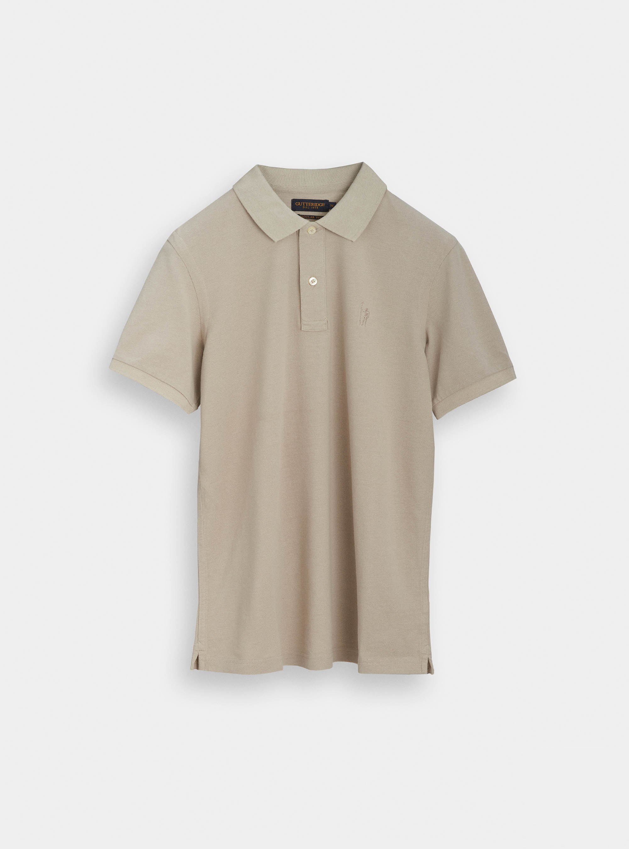 Polo cl&aacute;sico de piqu&eacute;, CRUDO