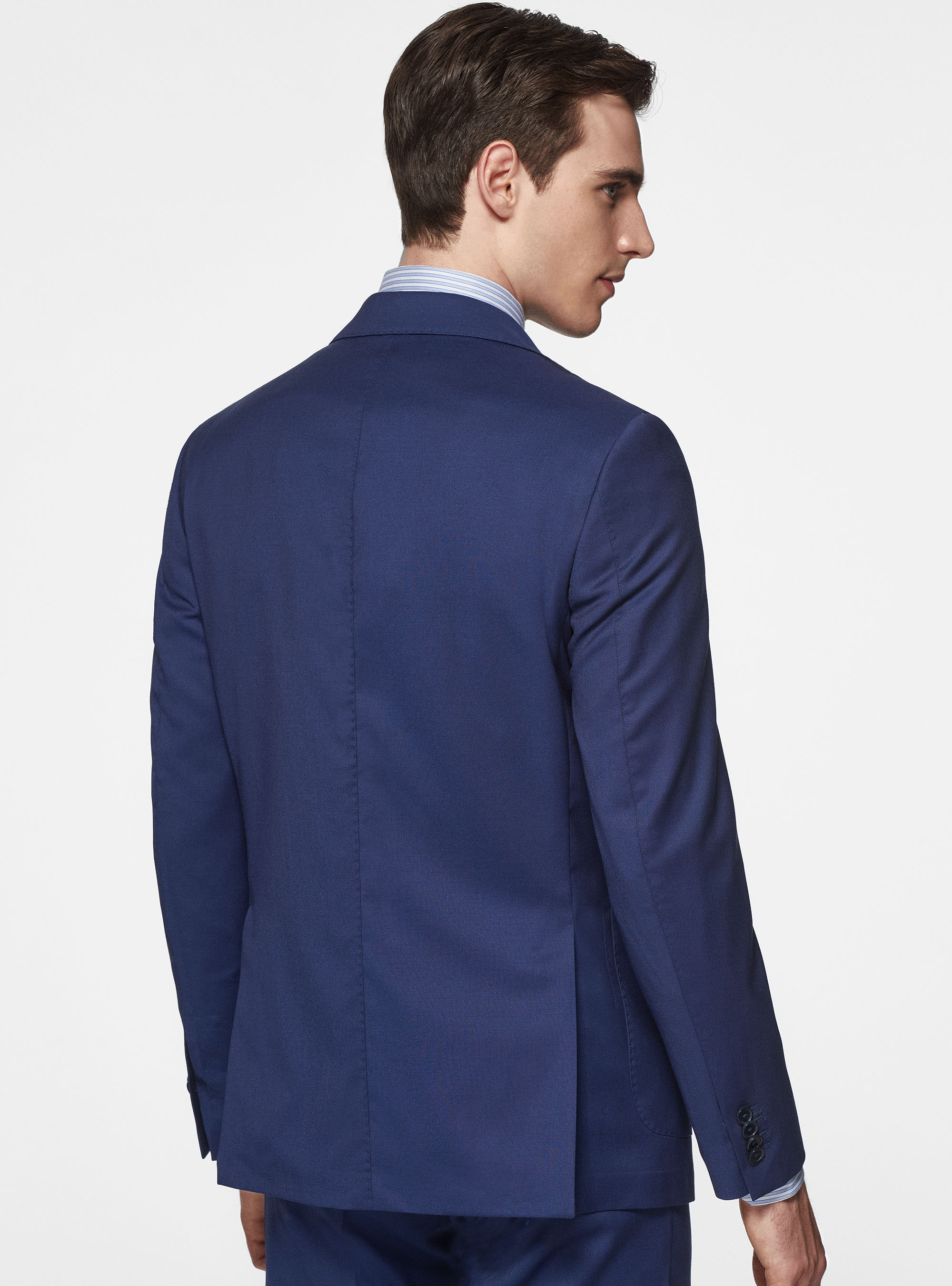 Giacca in pura lana, BASALTO