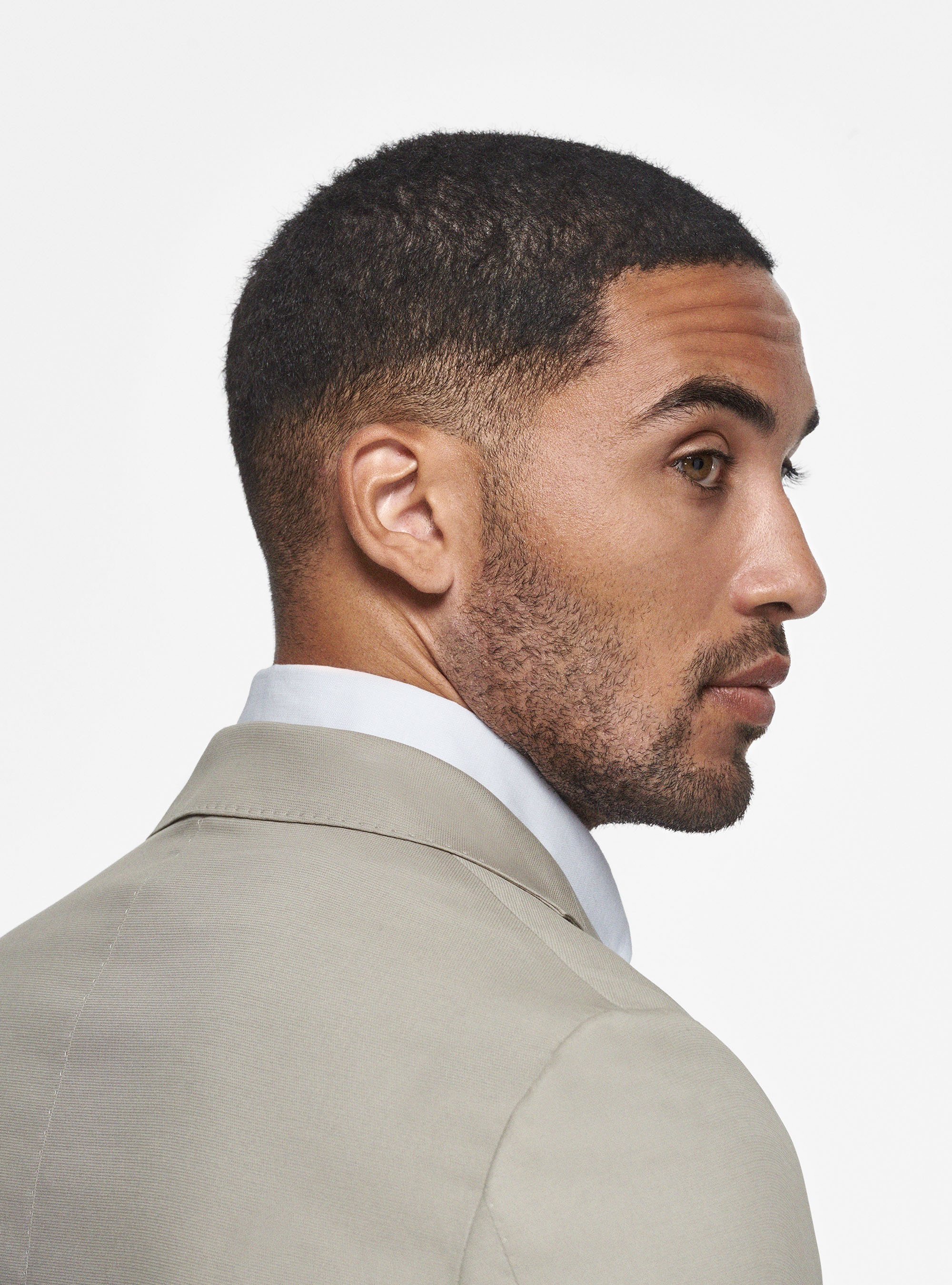 Giacca in puro cotone armaturato, SABBIA