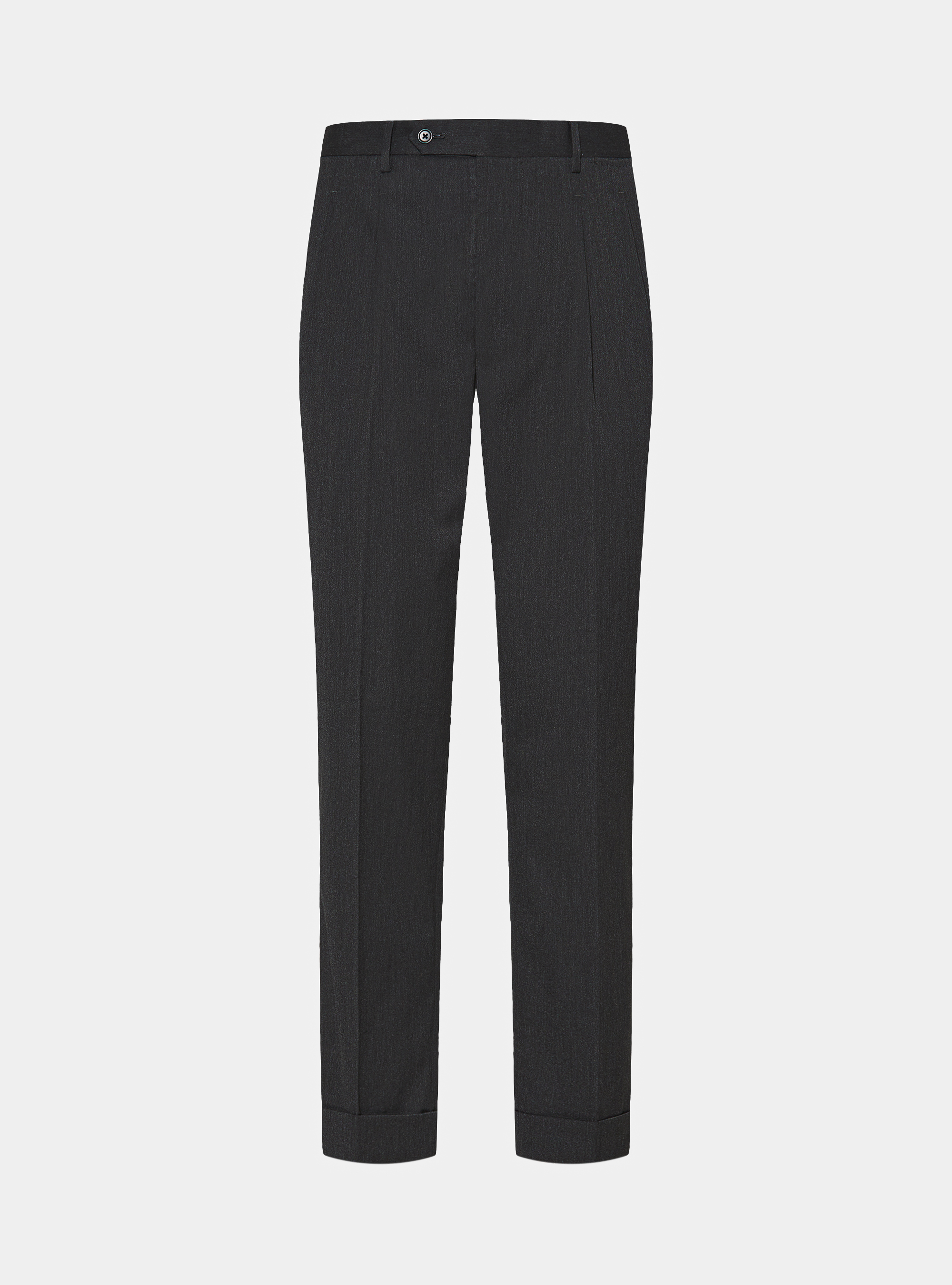 Klassische Hose mit Bundfalten, ASFALTO 0115C