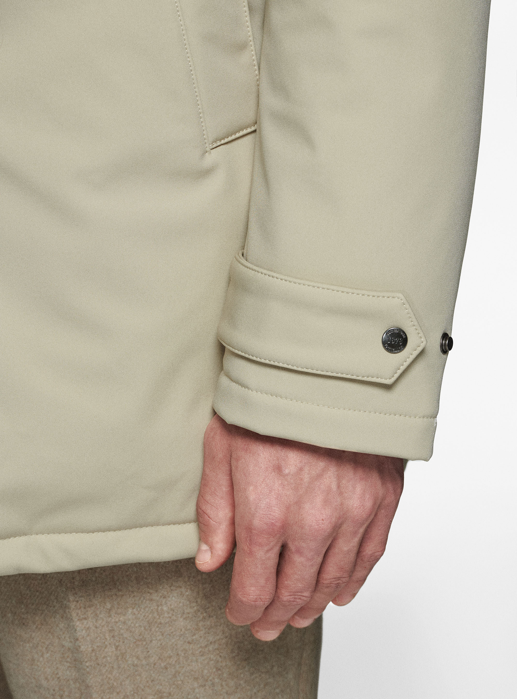 Parka tecnico con imbottitura 3M Thinsulate, SABBIA