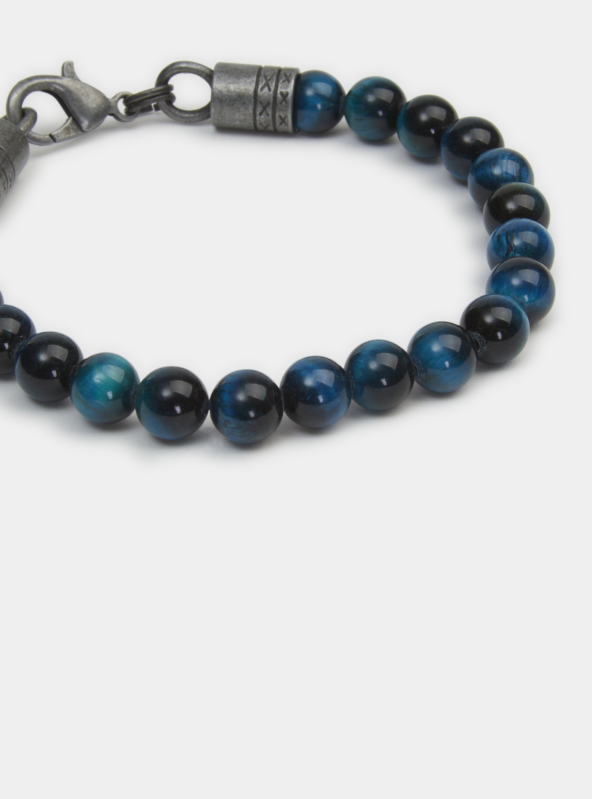 Bracelet with blue balls, BLUE
