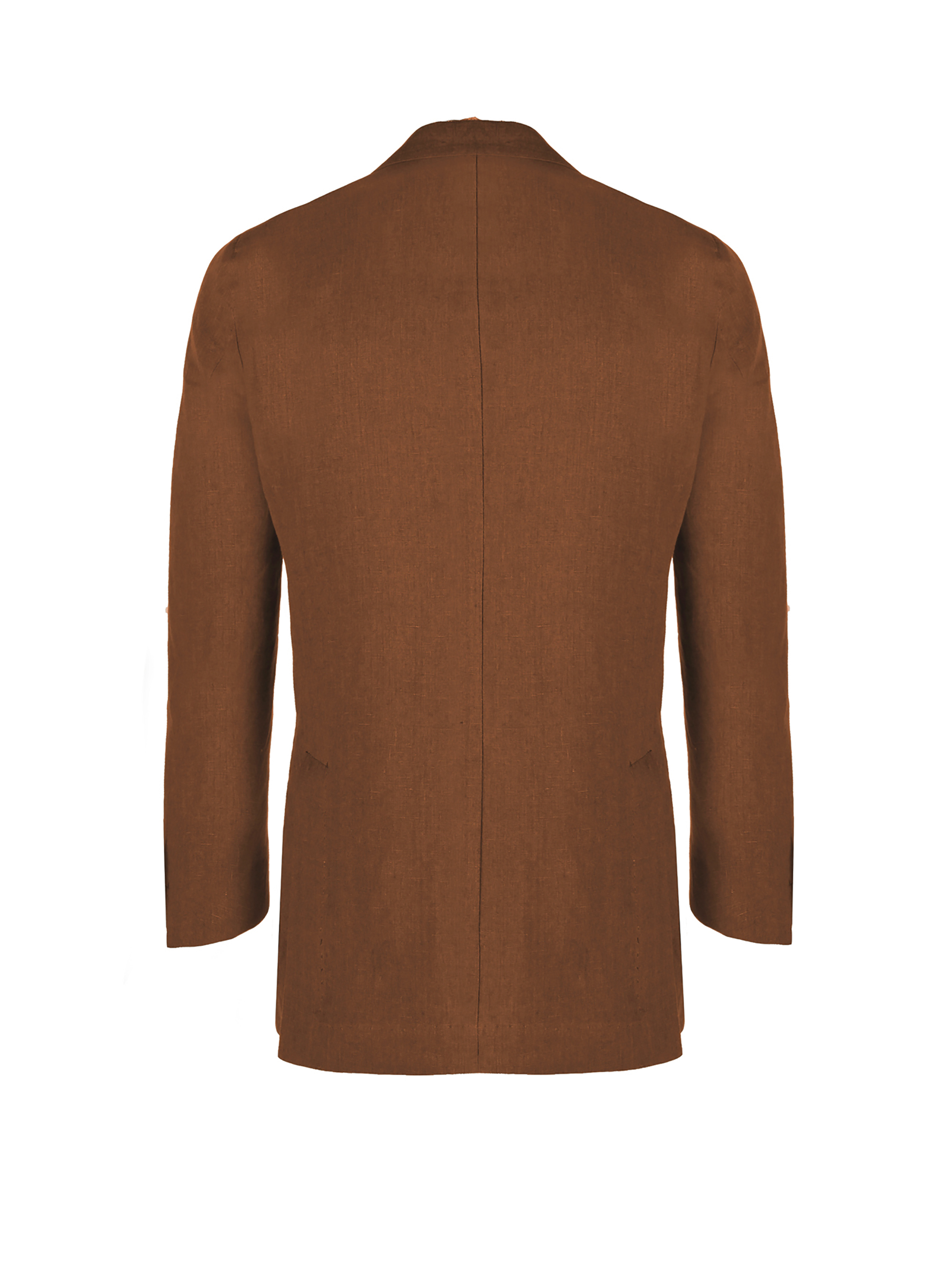 Jacket in 100% linen, MATTONE 0359C