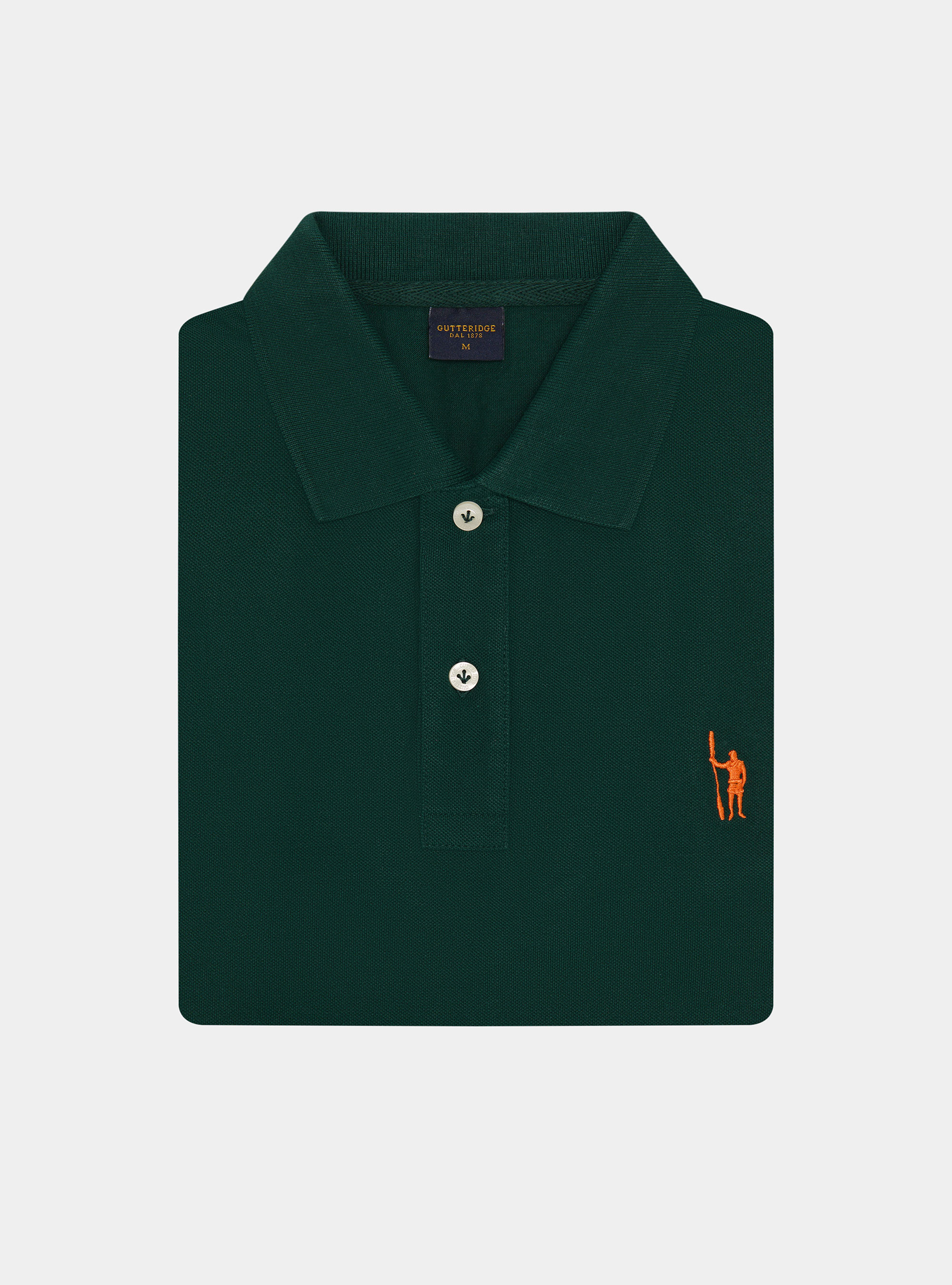 Classic piqu&eacute; polo shirt, OLIVE