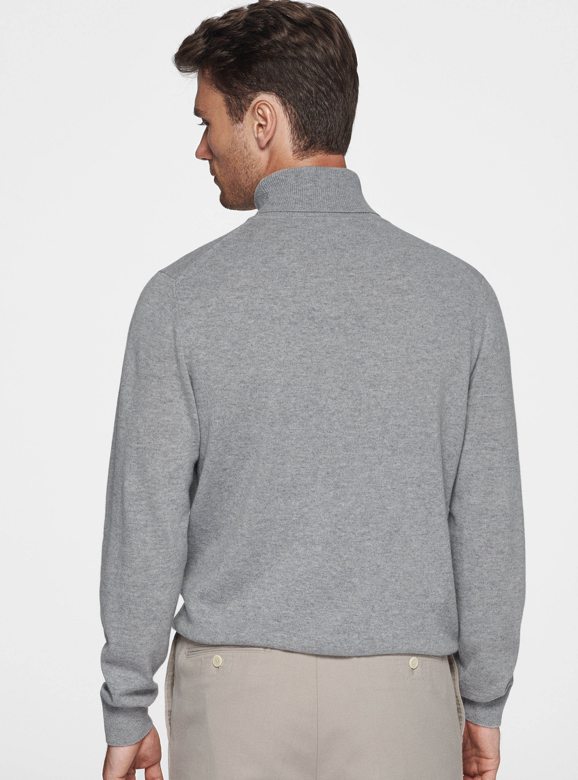 Dolcevita in cashmere, GRIGIO CHIARO MELANGE